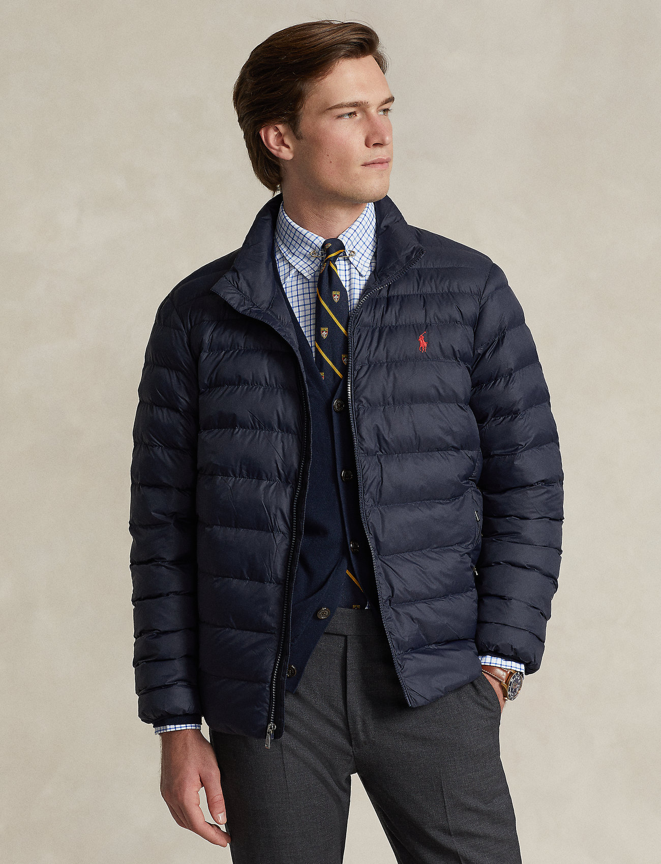 Polo Ralph Lauren - The Packable Jacket - padded jackets - collection navy - 0