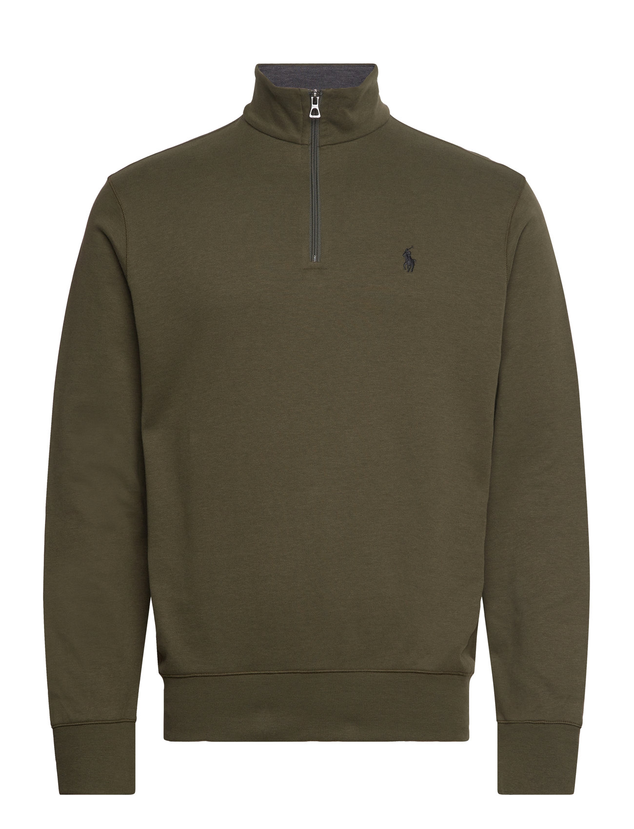 Polo Ralph Lauren Luxury Jersey Quarter-Zip Pullover Grön