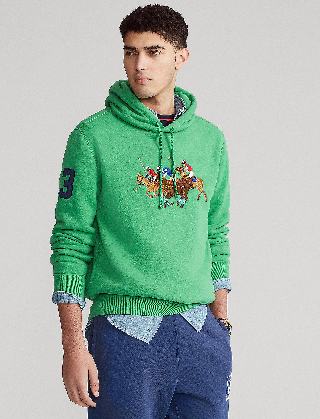 ralph lauren triple pony hoodie