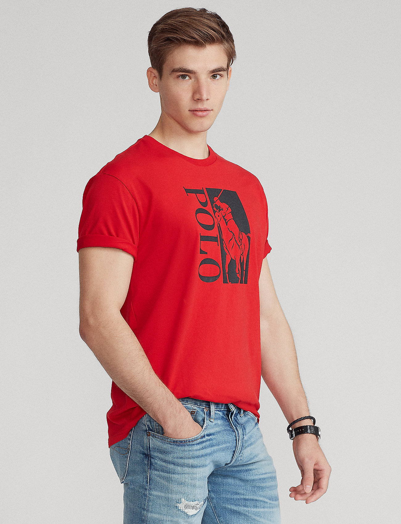 big polo logo t shirt