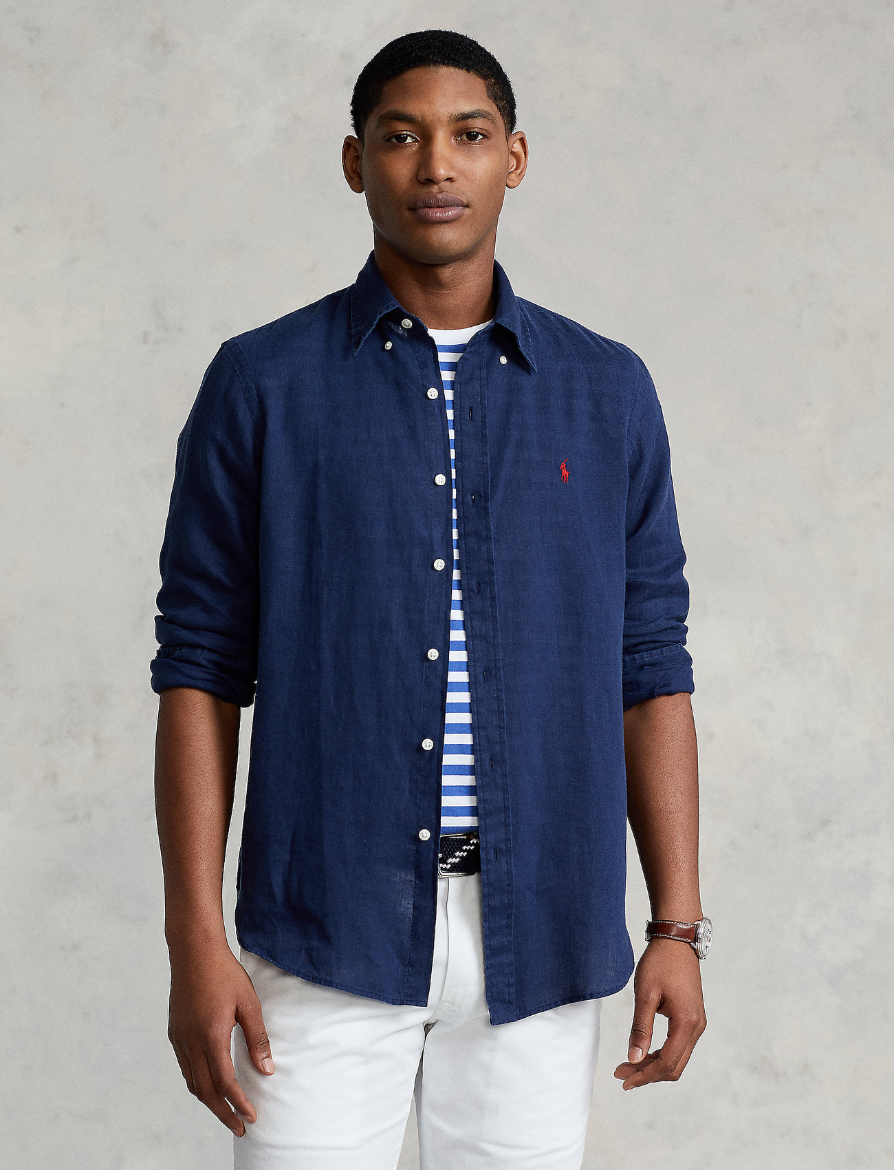 Polo Ralph Lauren Slim Fit Linen Shirt - Casual shirts 