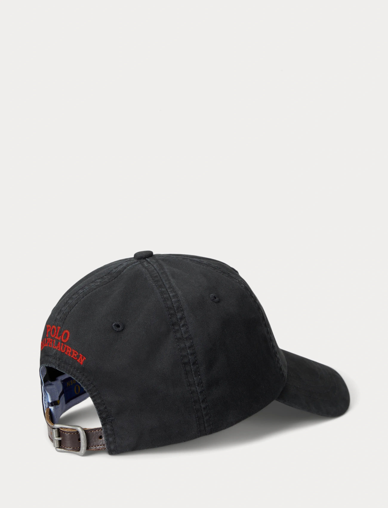 Polo Ralph Lauren Stretch-Cotton Twill Ball Cap, One Size, Black, Hovedbeklædning > Kasketter, Herre