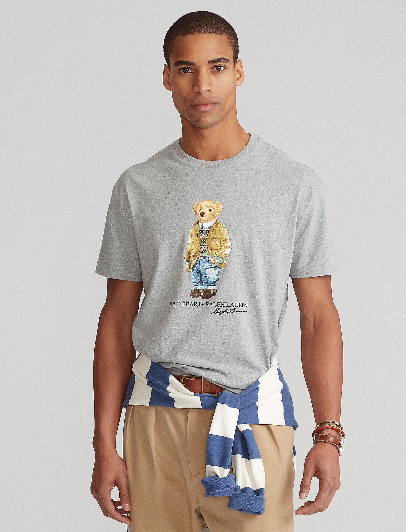 Polo Ralph Lauren Men's Polo Bear Hooded T-shirt, Created For