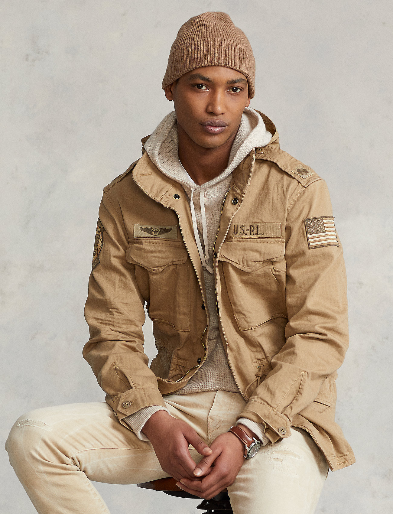 Polo Ralph Lauren The Iconic Field Jacket - 399 €. Buy Outerwear from Polo  Ralph Lauren online at . Fast delivery and easy returns