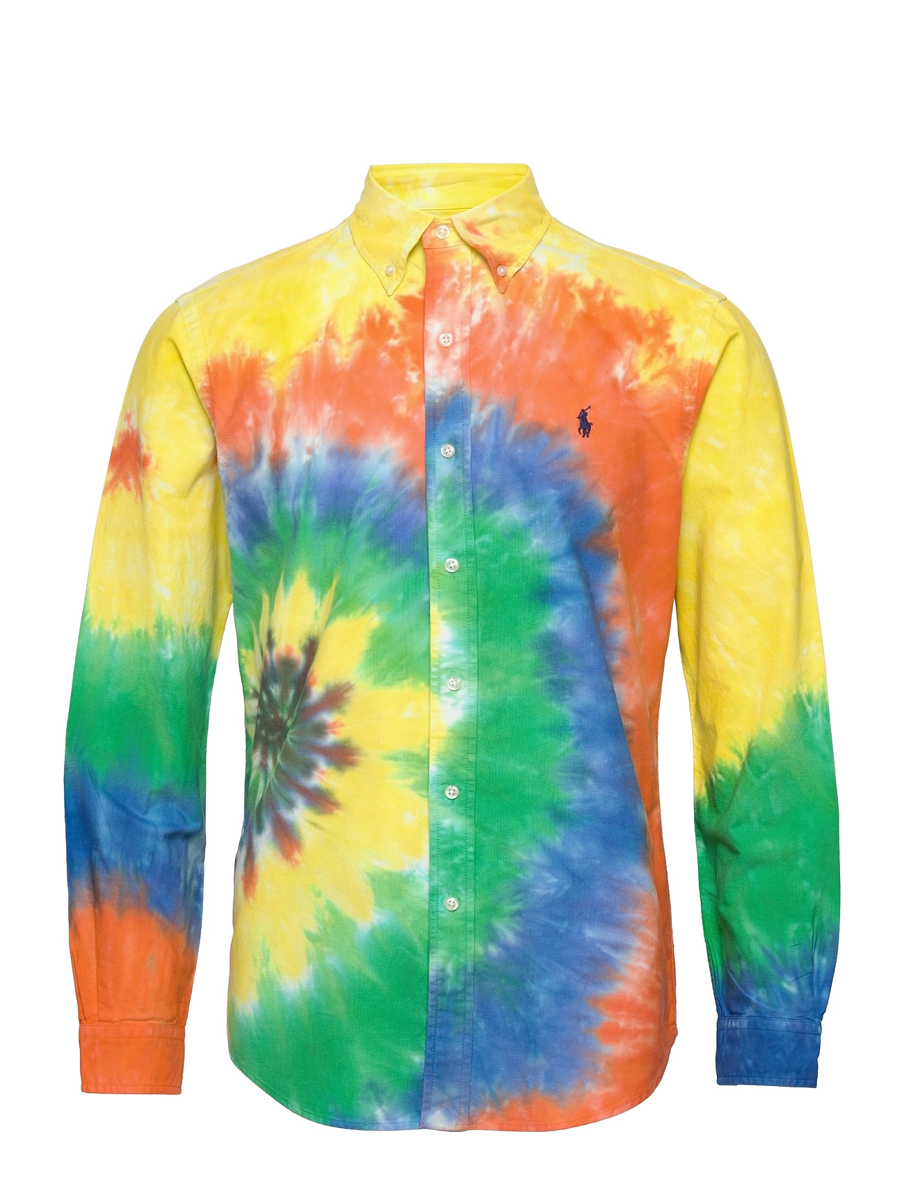 ralph lauren tie dye button up