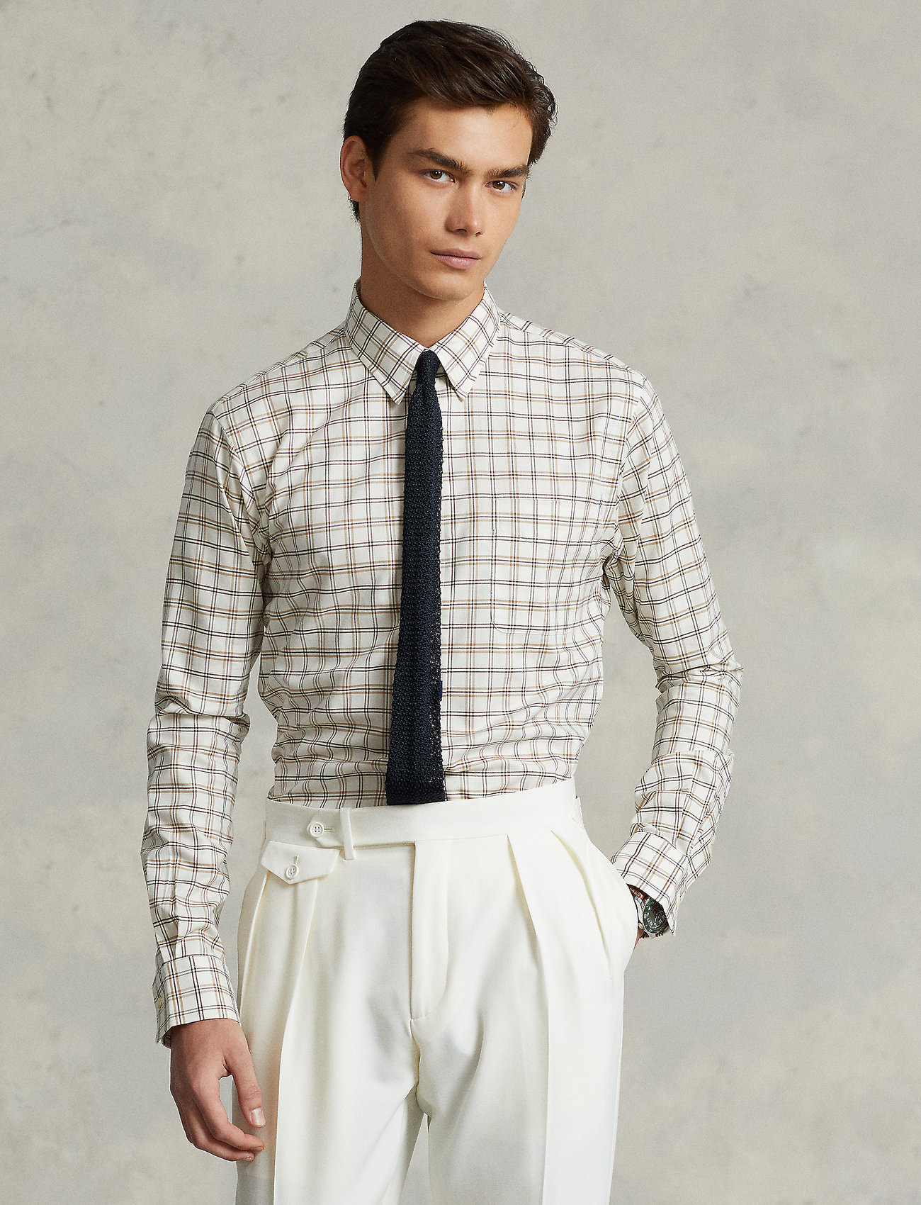 Polo Ralph Lauren Custom Fit Glen Plaid Twill Shirt - Casual shirts -  