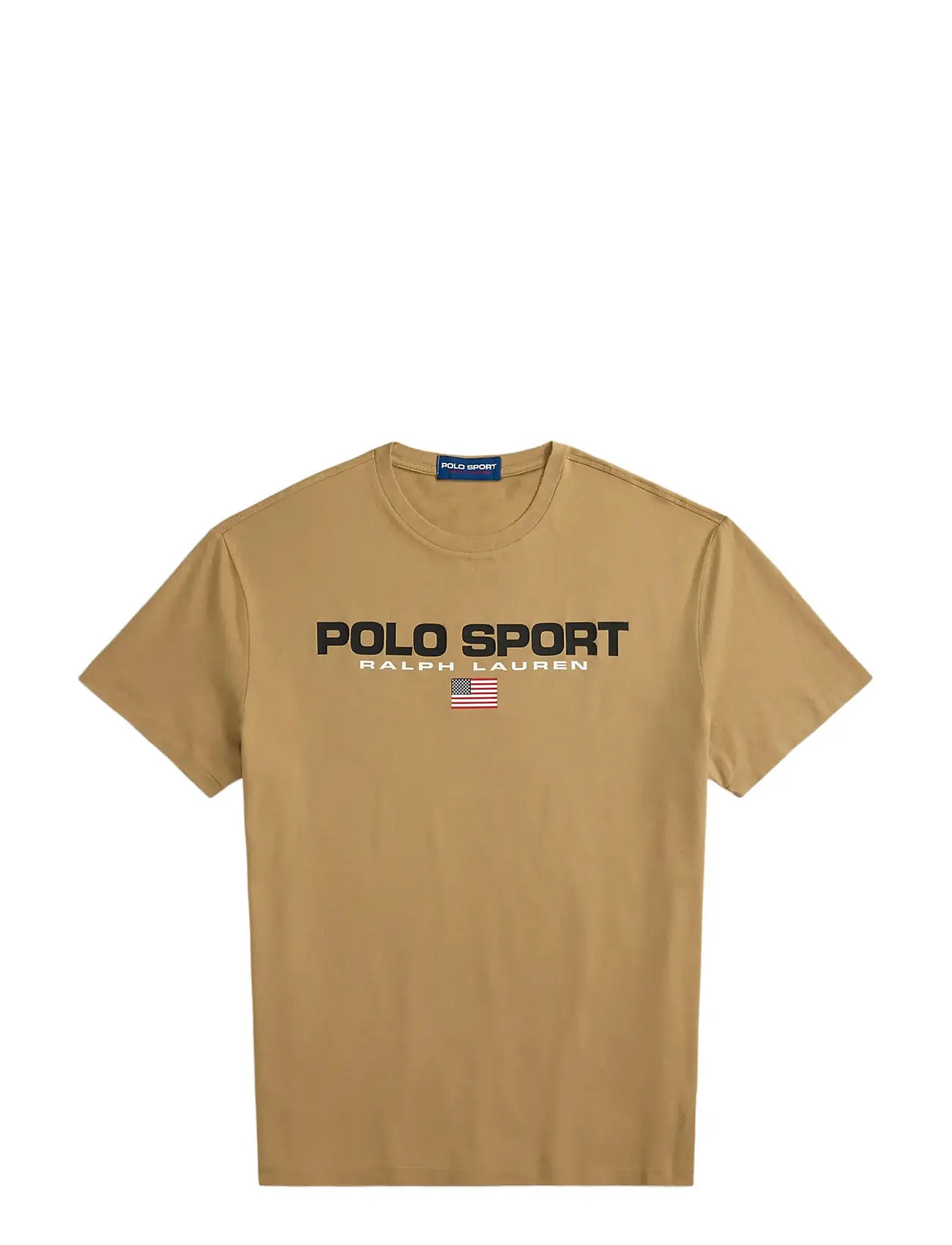 POLO RALPH LAUREN Klassisch Fit Polo Sport Jersey T-Shirt Braun - M - Herren