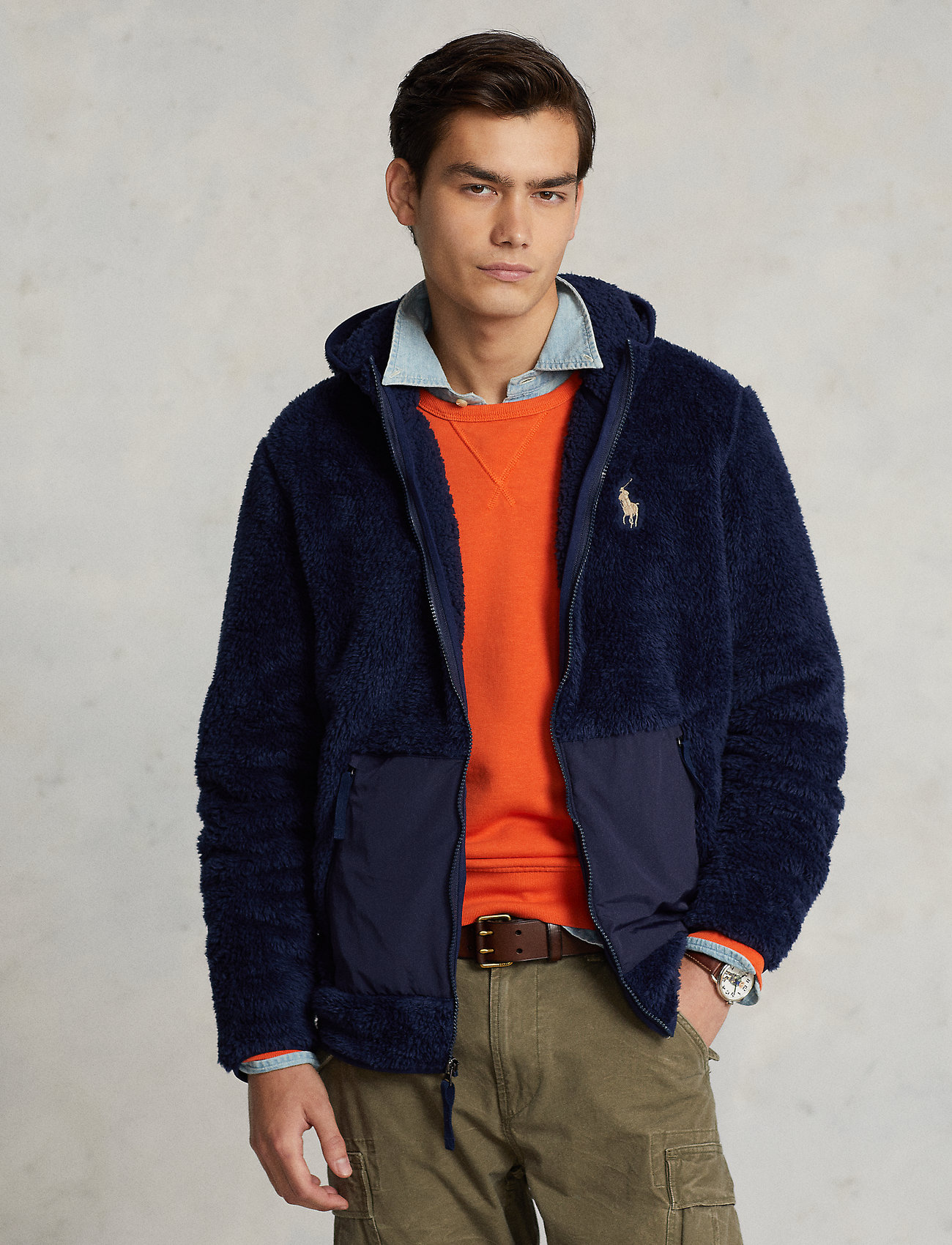 Polo Ralph Lauren Pile Fleece Jacket - Mid layer jackets 