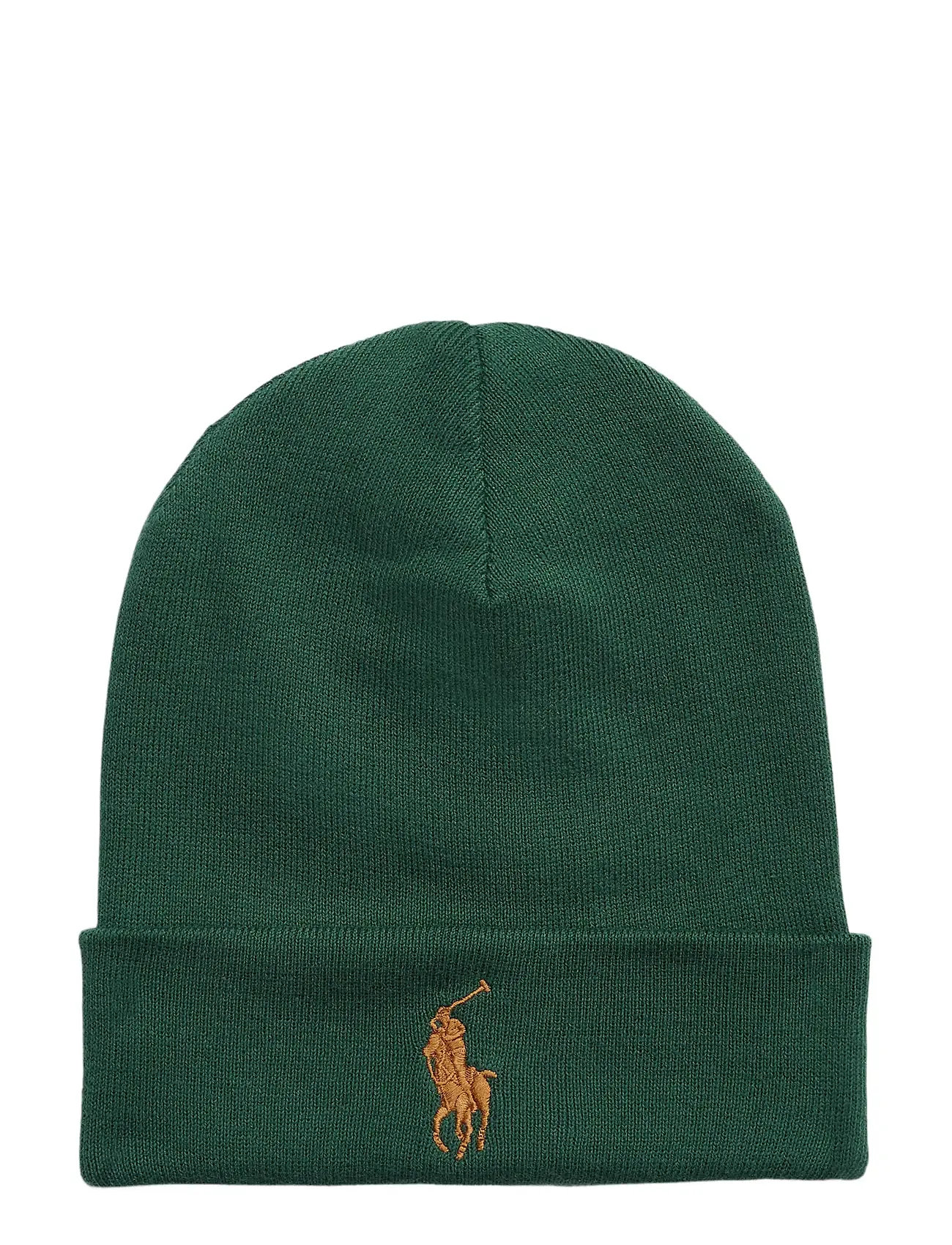 POLO RALPH LAUREN Combed Baumwolle Pudelmütze Grün - One Size - Herren