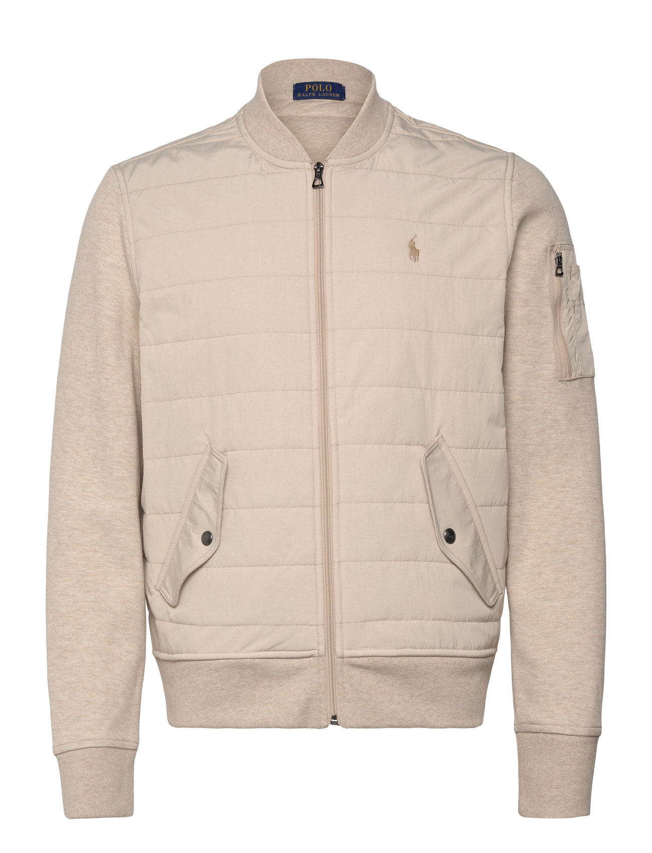 Polo Ralph Lauren Hybrid Bomber Jacket Beige