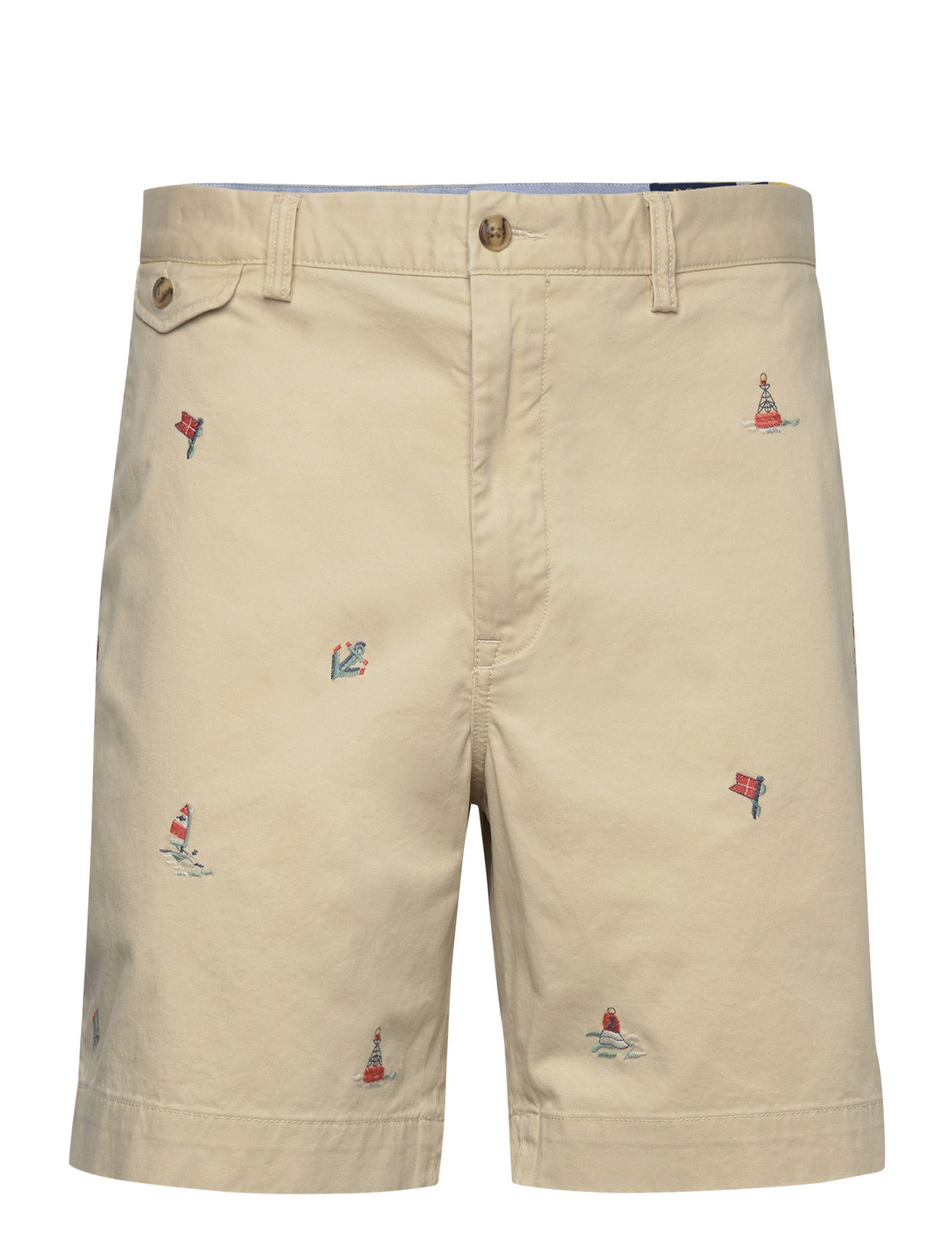 Straight Fit Bedford Short Bottoms Shorts Chinos Shorts Beige Polo Ralph Lauren