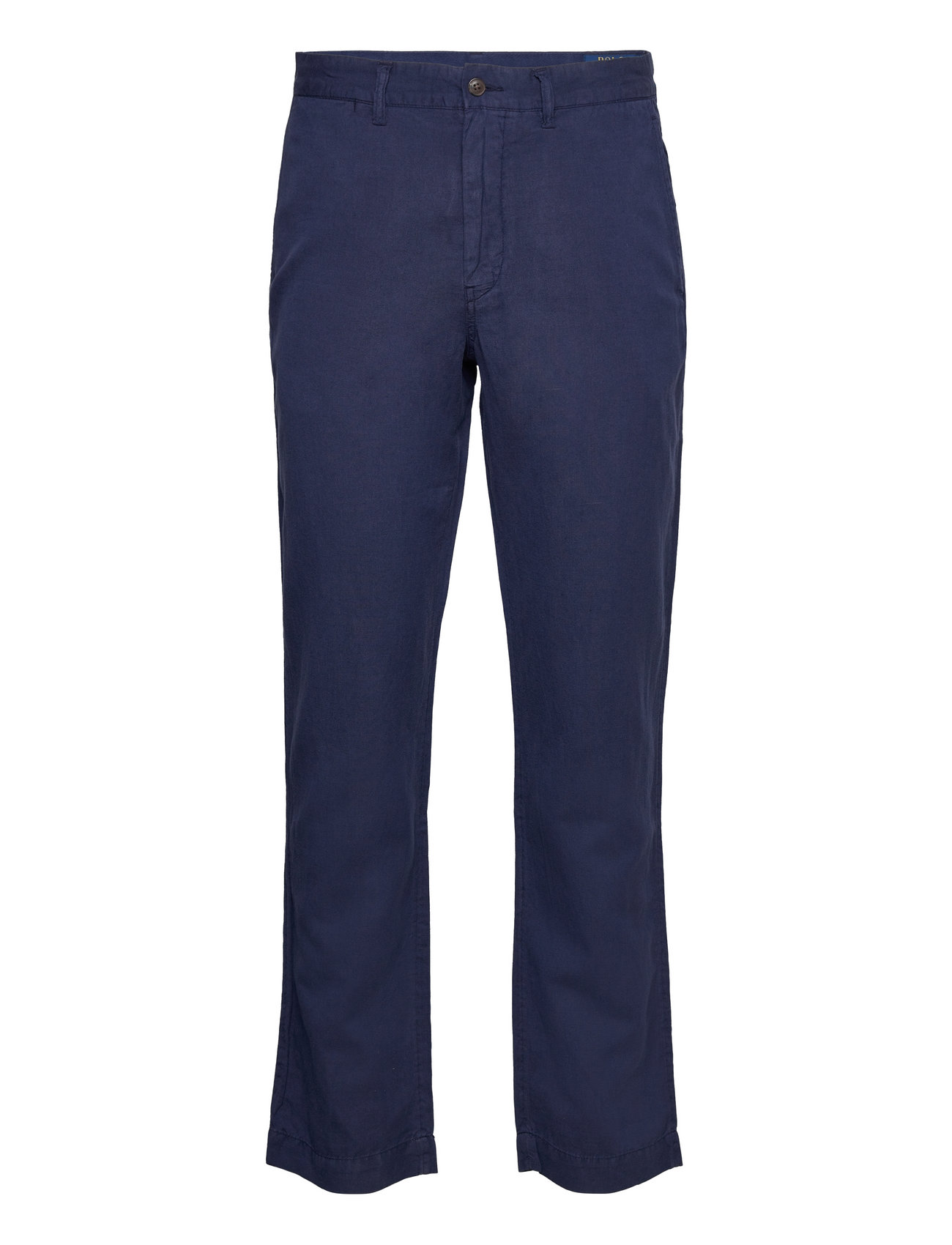 Straight Fit Linen-Cotton Pant Bottoms Trousers Chinos Blue Polo Ralph Lauren