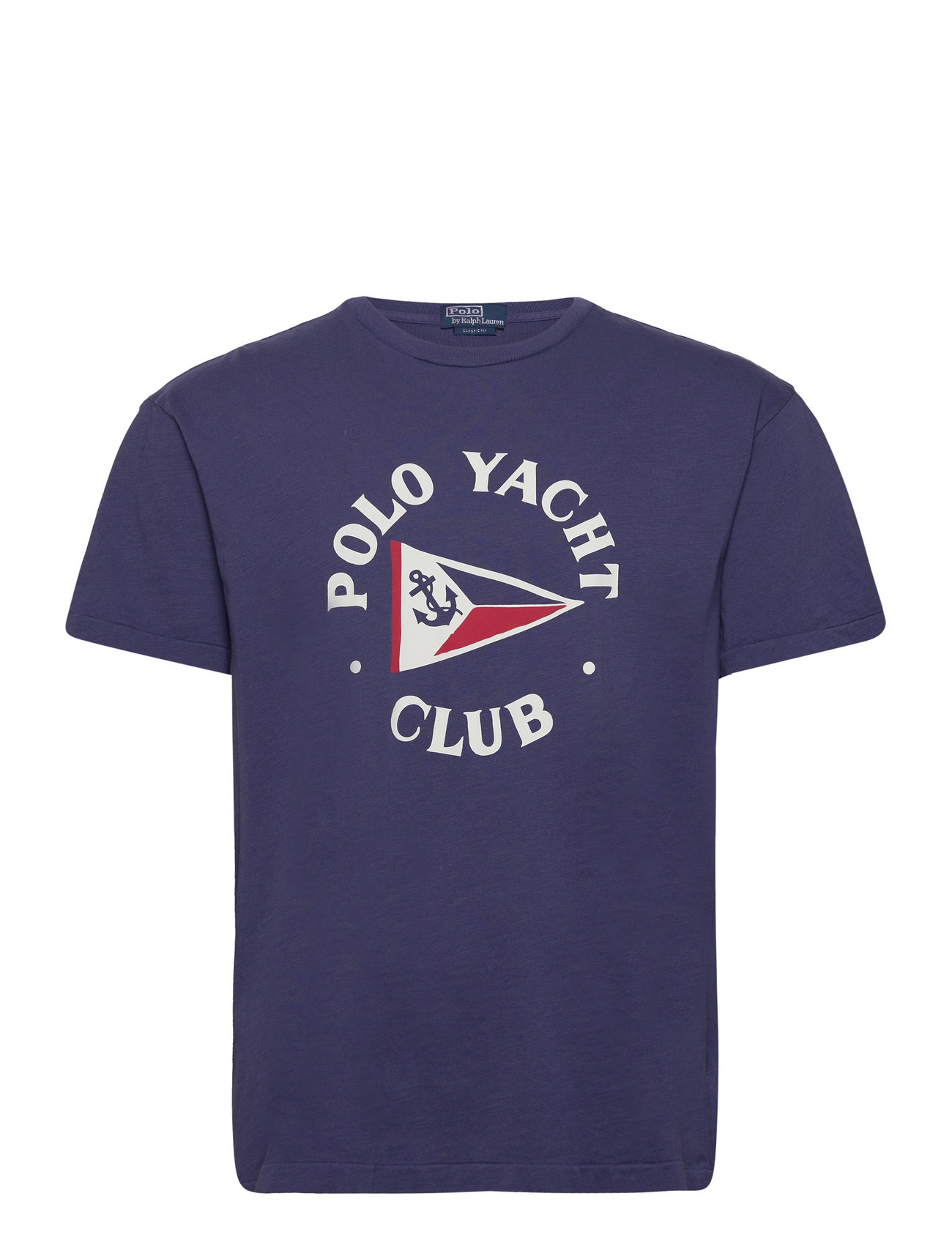 Classic Fit Polo Yacht Club T-Shirt Tops T-Kortærmet Skjorte Navy Polo Ralph Lauren