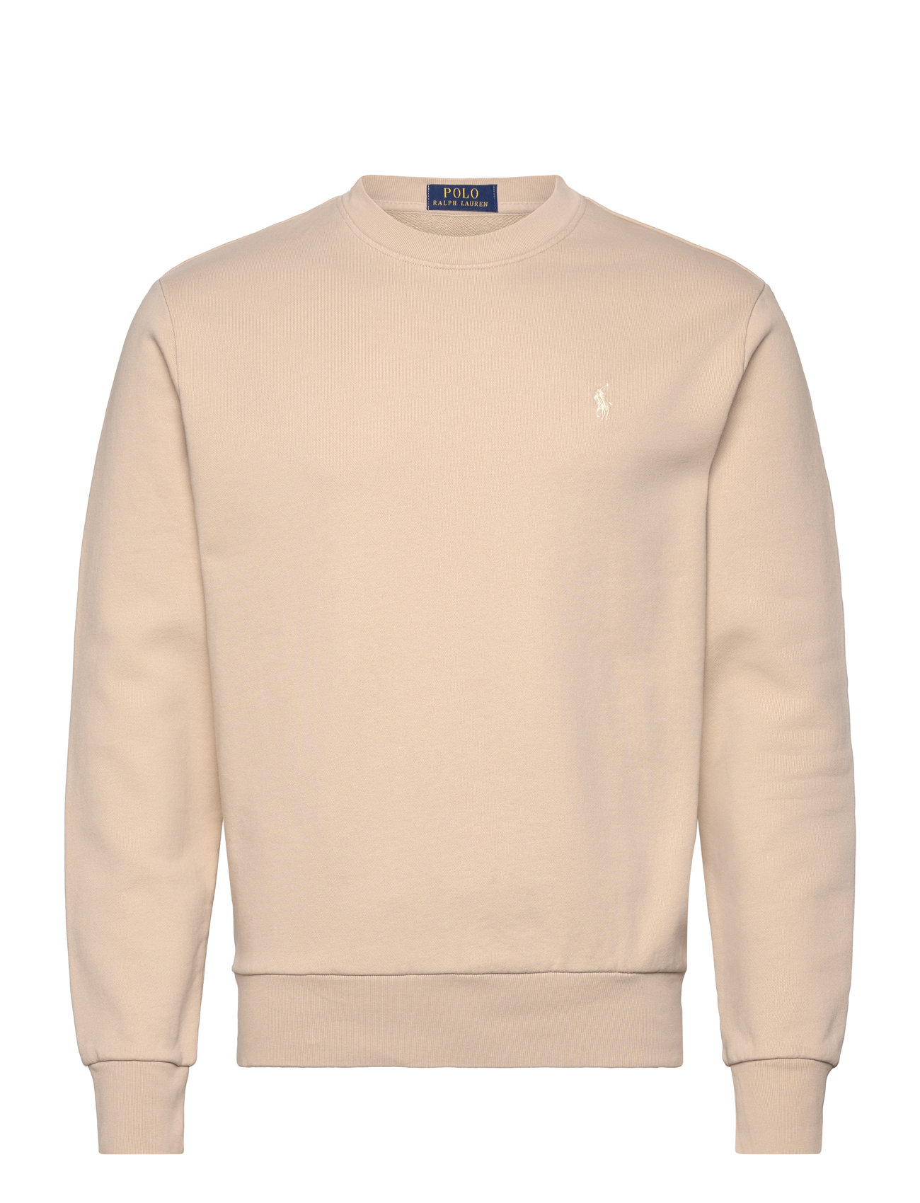 Polo Ralph Lauren Loopback Fleece Sweatshirt, M, Beige, Sweatshirts & Hættetrøjer > Sweatshirts, Herre