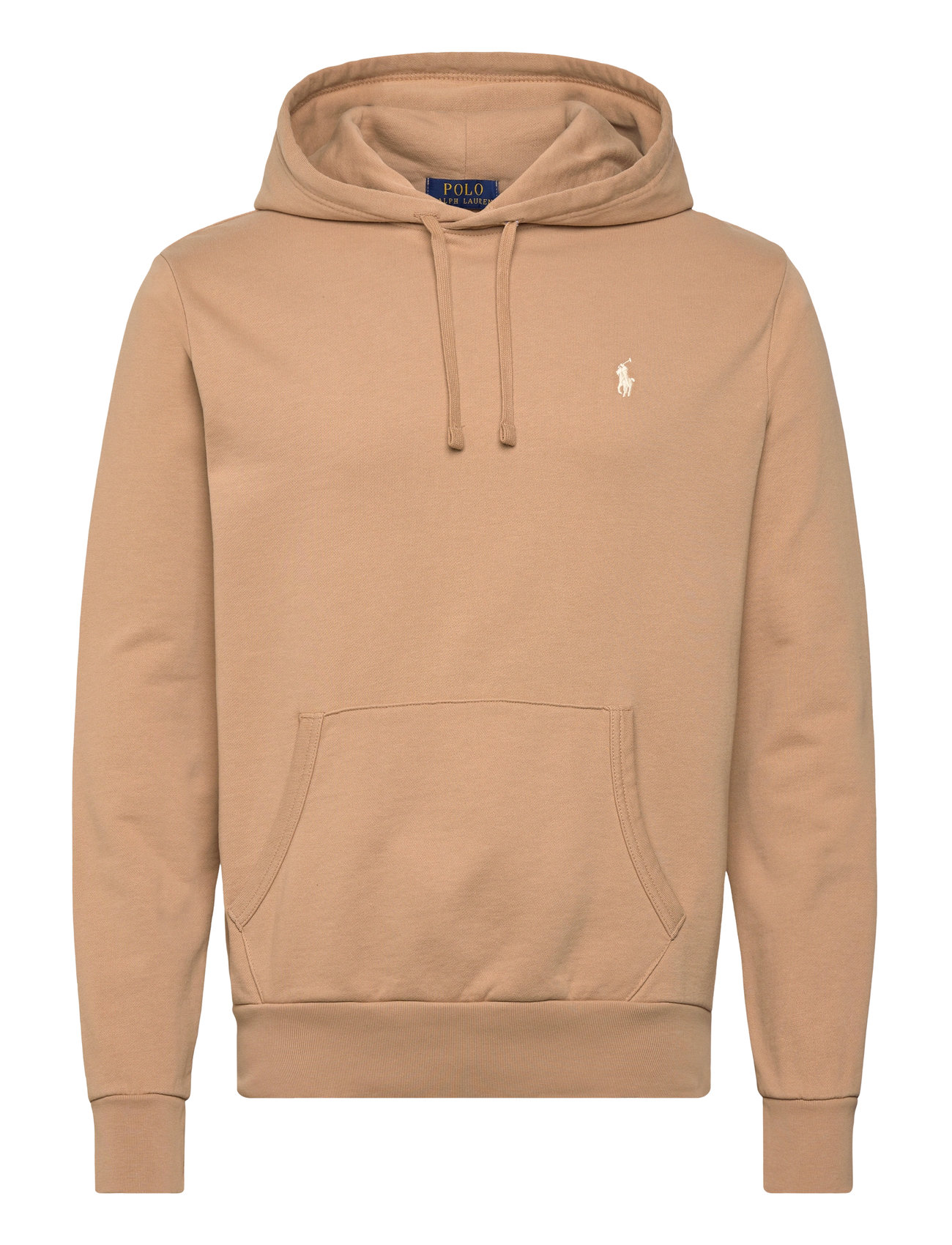 Polo Ralph Lauren Loopback Fleece Hoodie, XS, Beige, Sweatshirts & Hættetrøjer > Hættetrøjer, Herre
