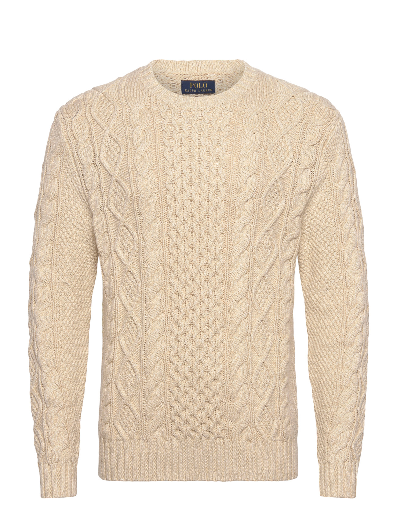 POLO RALPH LAUREN Baumwolle Fisherman’s Pullover Beige - XL - Herren