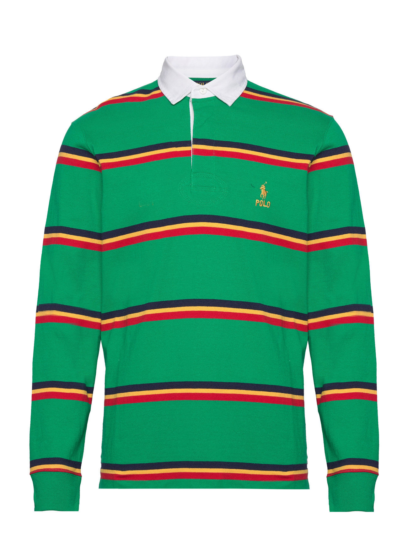 Classic Fit Jersey Rugby Shirt Tops Polos Long-sleeved Green Polo Ralph Lauren