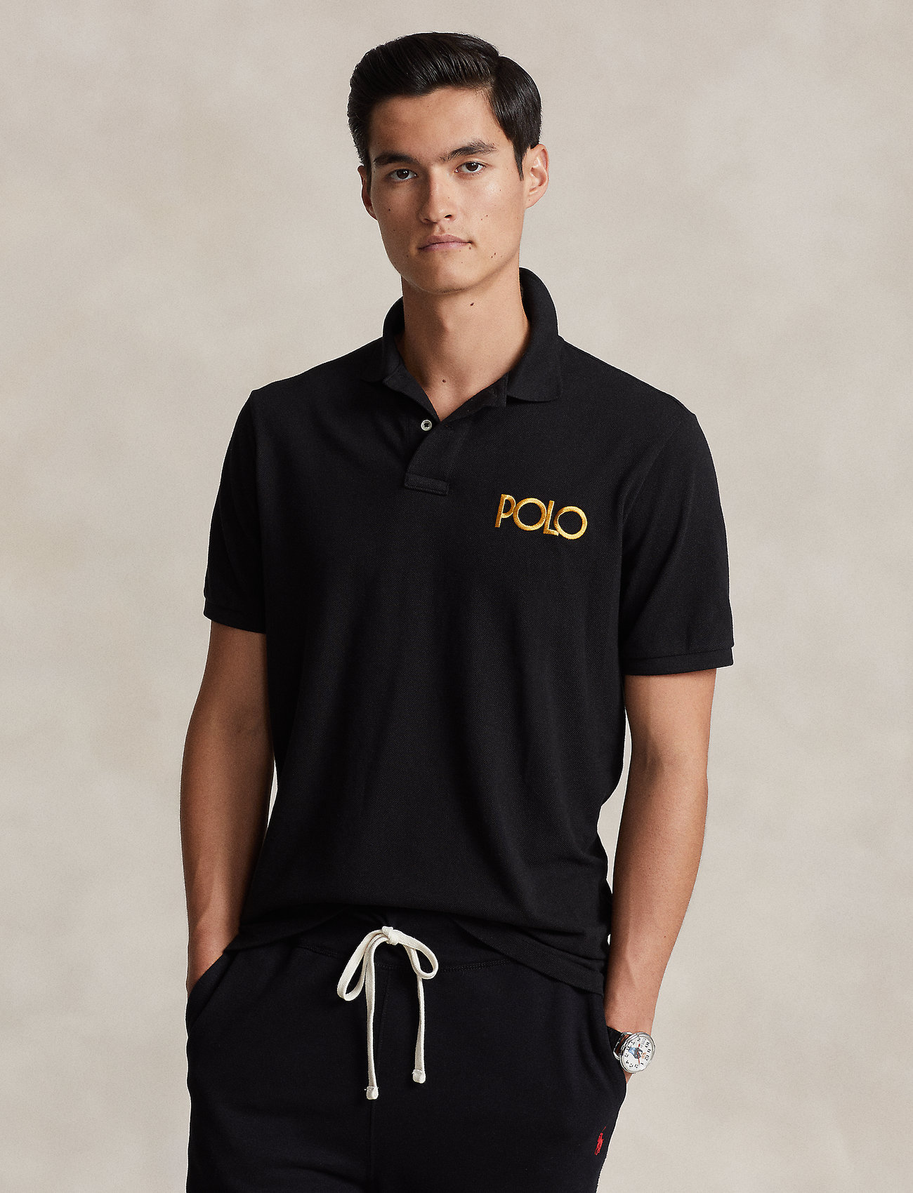 Polo Ralph Lauren Classic Fit Equestrian Mesh Short Sleeve Polo Shirt