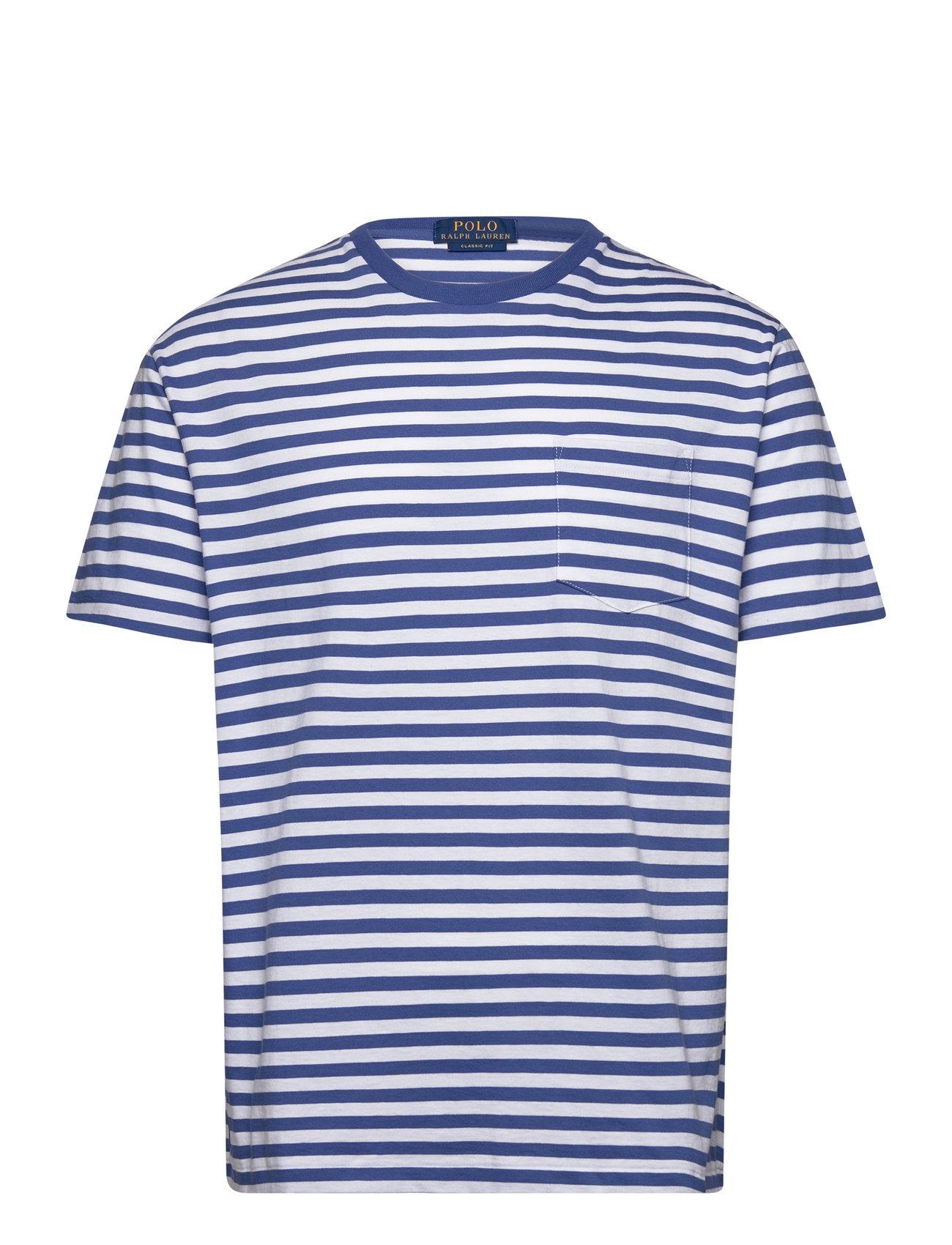 Classic Fit Striped Jersey T-Shirt Tops T-shirts Short-sleeved Navy Polo Ralph Lauren