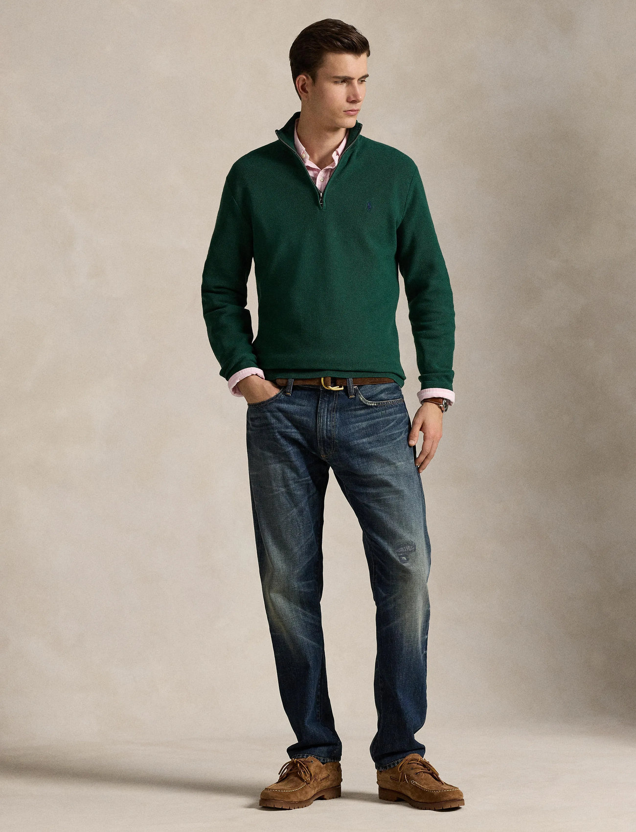 Polo Ralph Lauren　130　 まとめ売り Polo Ralph Lauren Regular fit schipperstrui van katoenmix, model