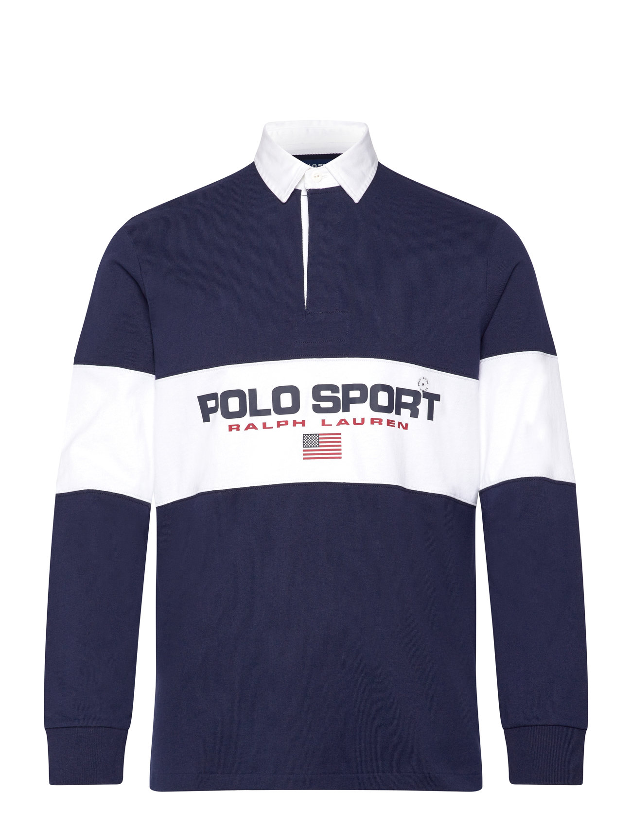 Polo Ralph Lauren Classic Fit Polo Sport Rugby Shirt Marinblå