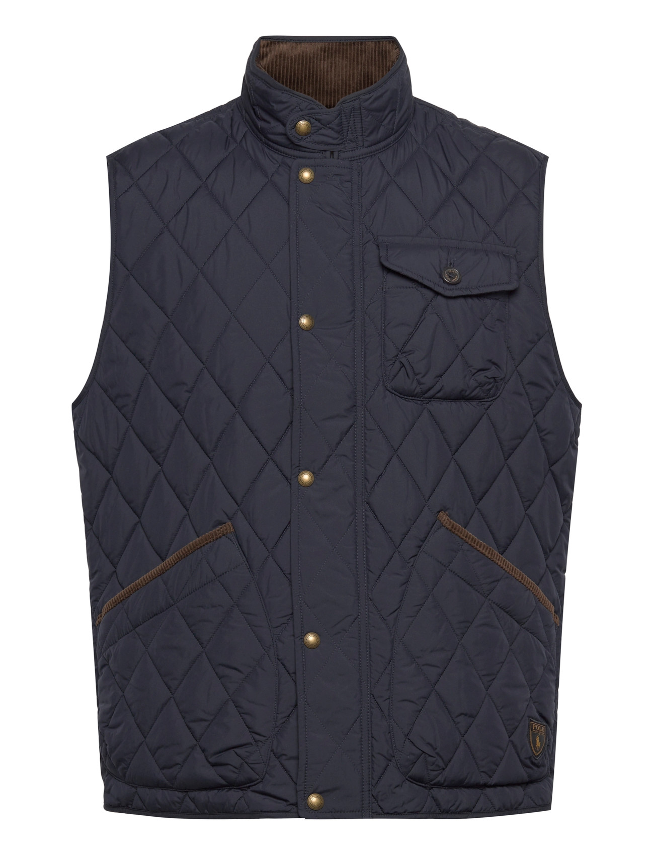 Polo Ralph Lauren The Beaton Quilted Utility Vest, S, Navy, Overtøj > Veste, Herre