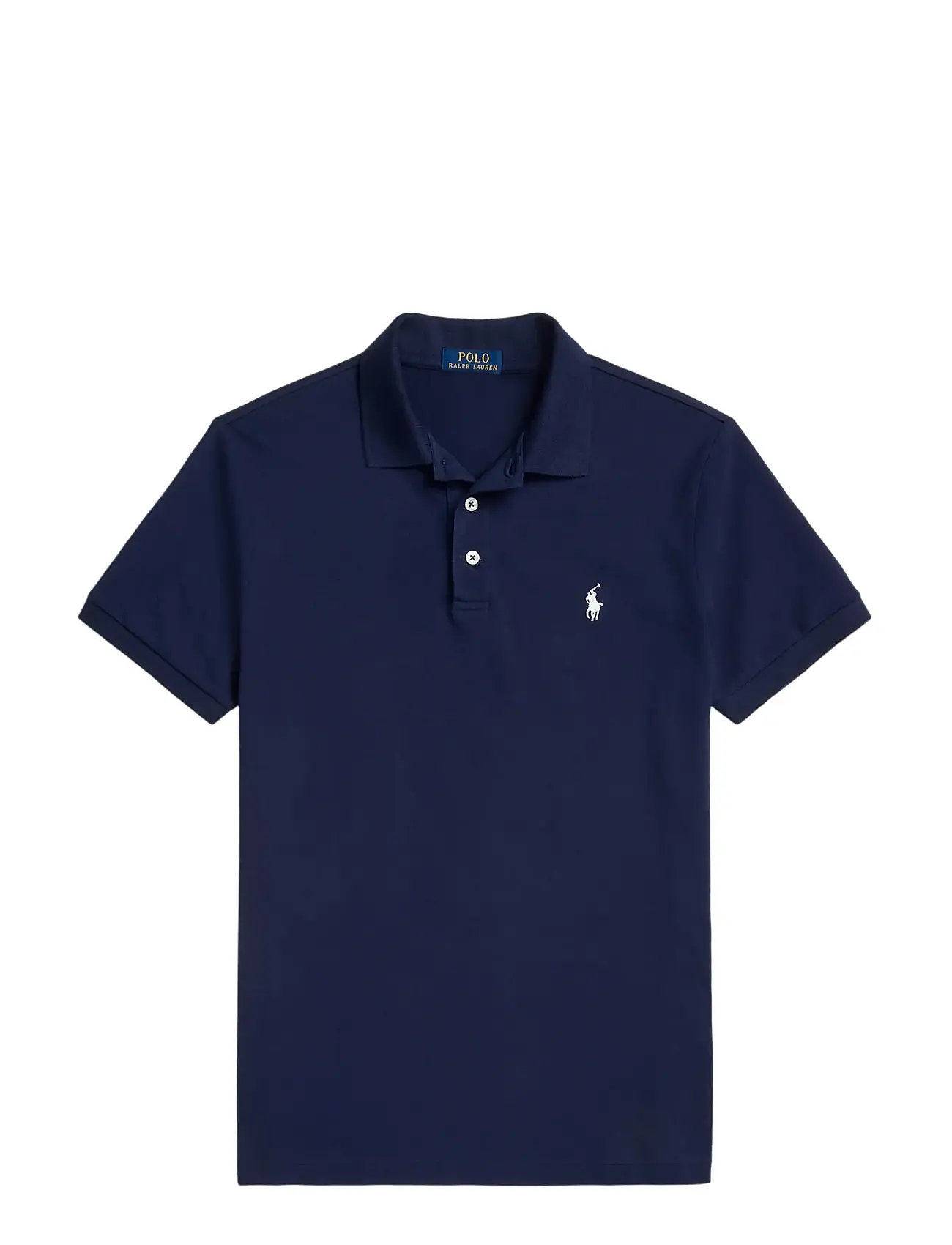 POLO RALPH LAUREN Custom Slim Fit Stretch Mesh Polo Shirt Navy - XL - Herren