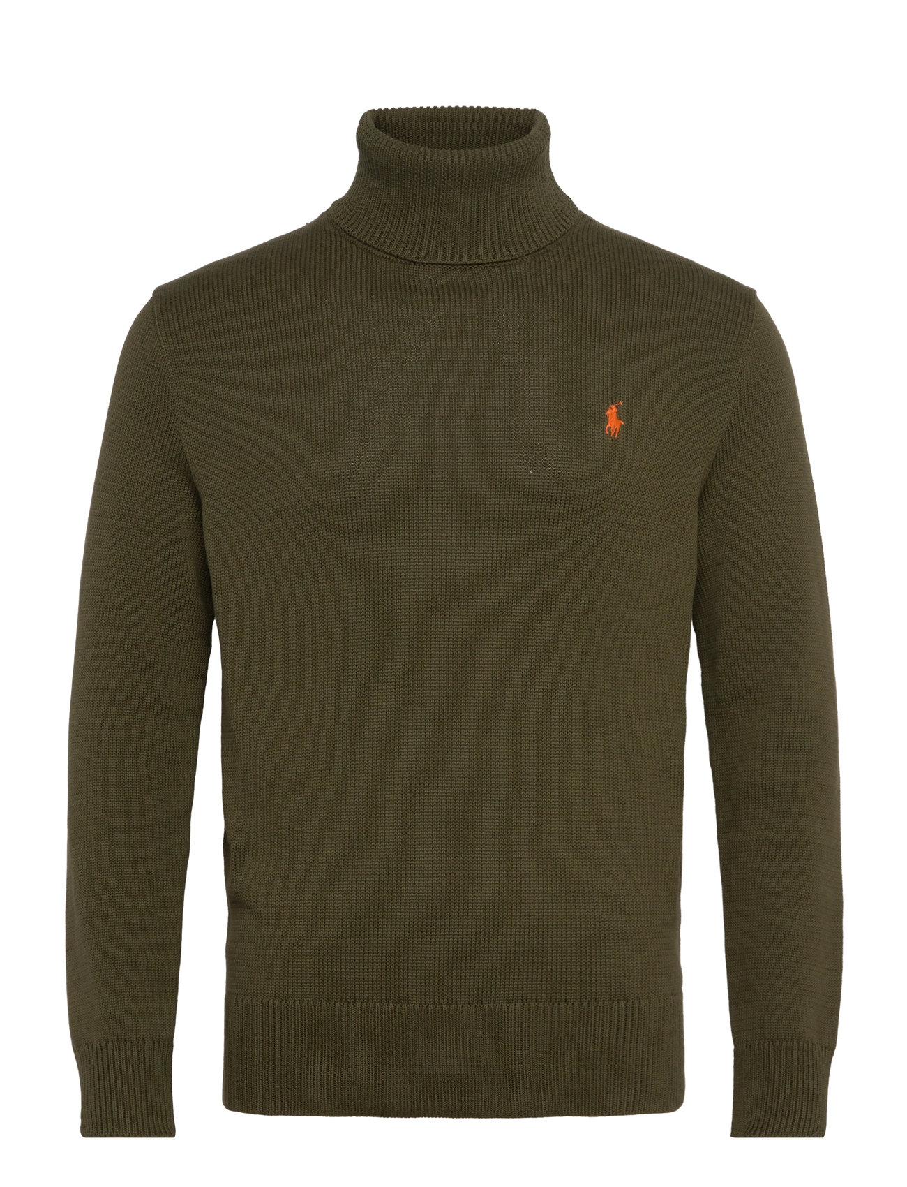 Polo Ralph Lauren Cotton Turtleneck Sweater Grön