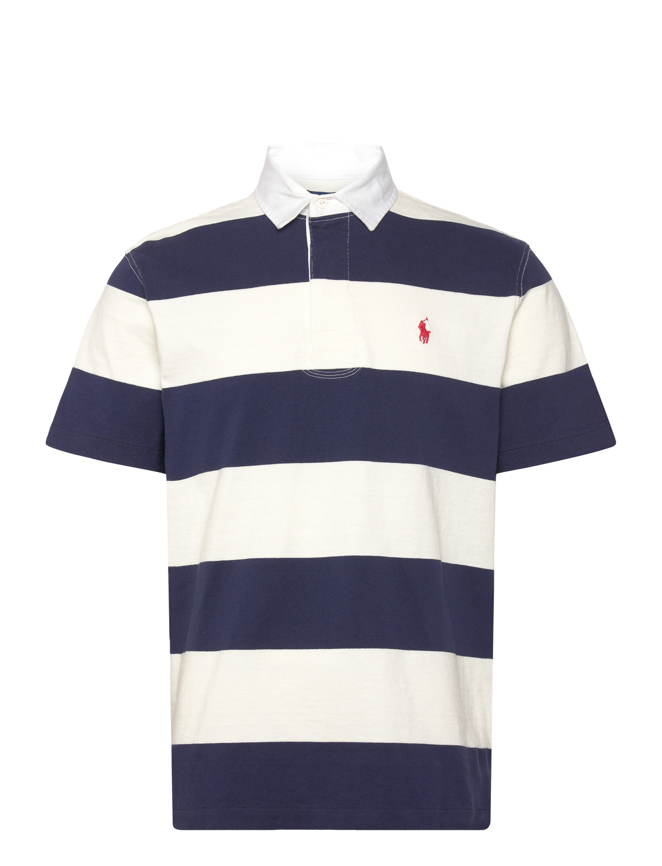 Polo Ralph Lauren Classic Fit Short-Sleeve Rugby Shirt, XS, Blue, Poloer > Kortærmede, Herre