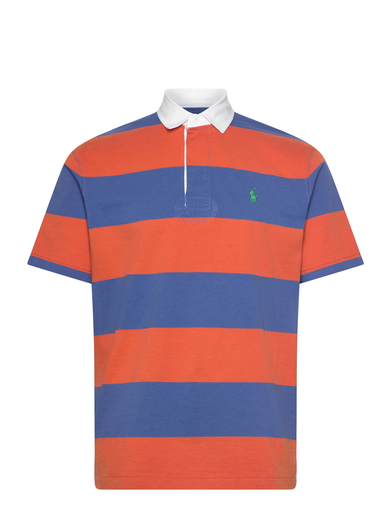 Polo Ralph Lauren Classic Fit Short-Sleeve Rugby Shirt, L, Orange, Poloer > Kortærmede, Herre