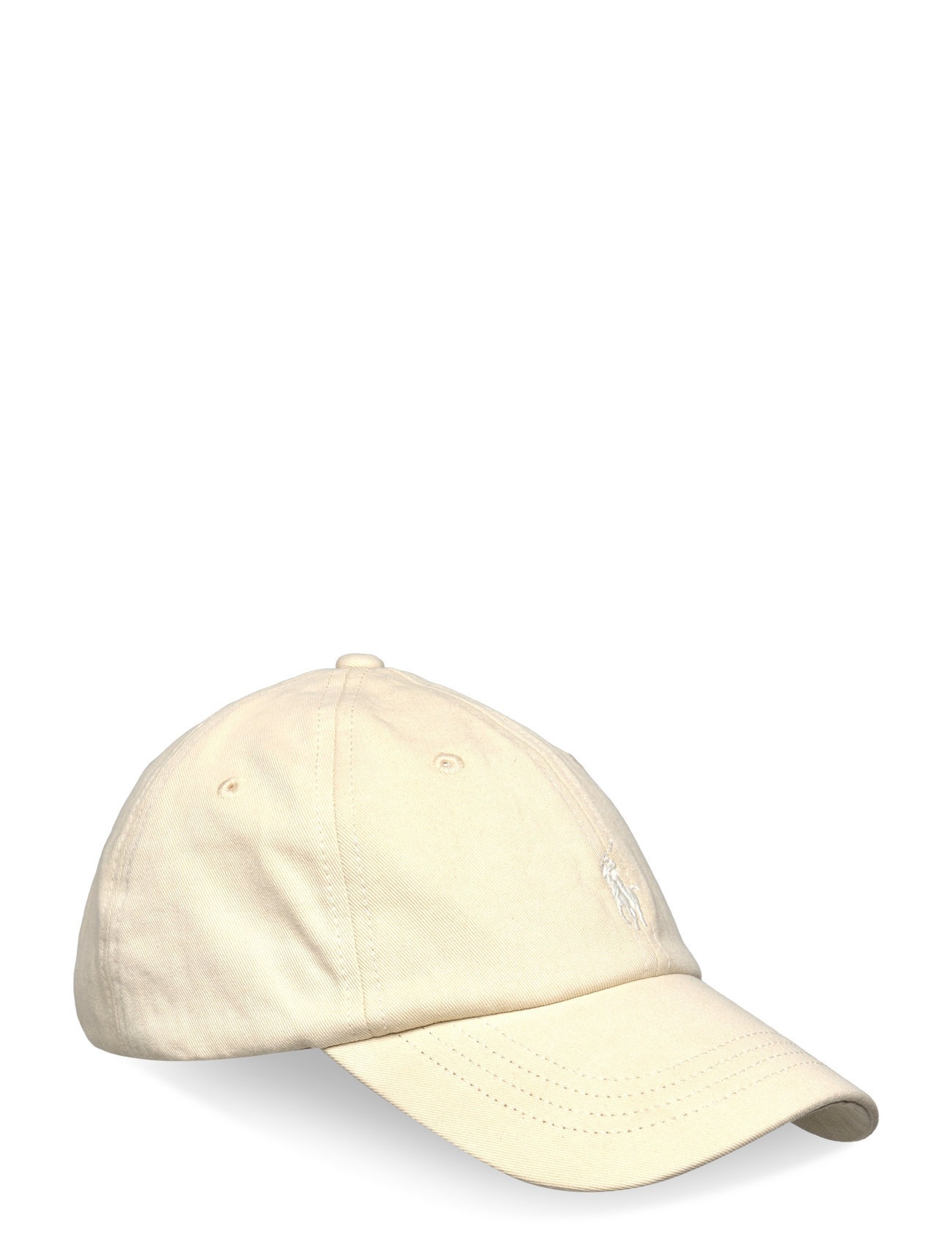 Polo Ralph Lauren Mineral-Dyed Twill Ball Cap, One Size, Beige, Hovedbeklædning > Kasketter, Herre