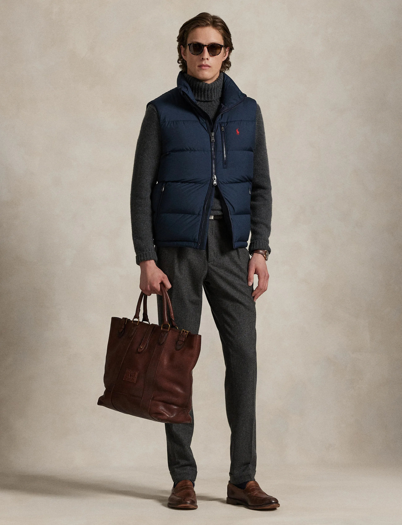 Polo Ralph Lauren The Gorham Down Vest, S, Navy, Designere > Veste, Herre