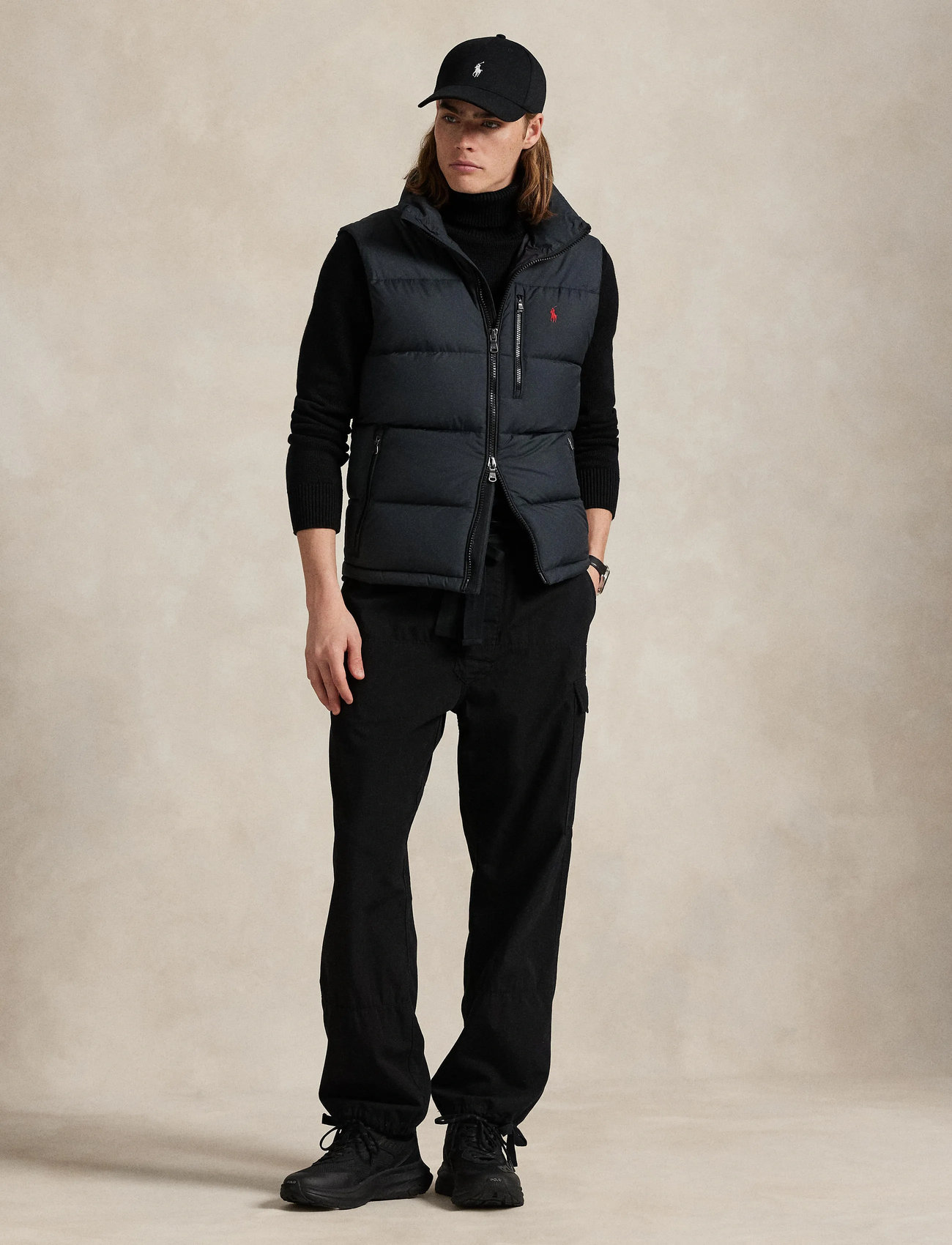 Polo Ralph Lauren The Gorham Down Vest, S, Black, Designere > Veste, Herre