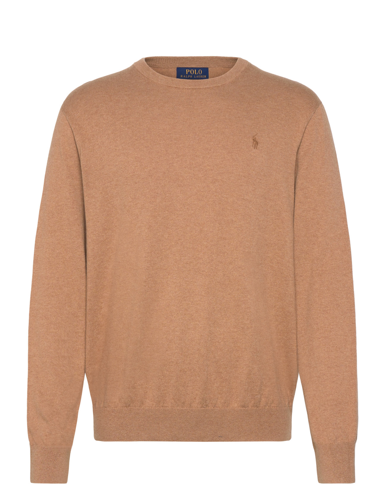 Polo Ralph Lauren Cotton-Cashmere Crewneck Sweater Beige