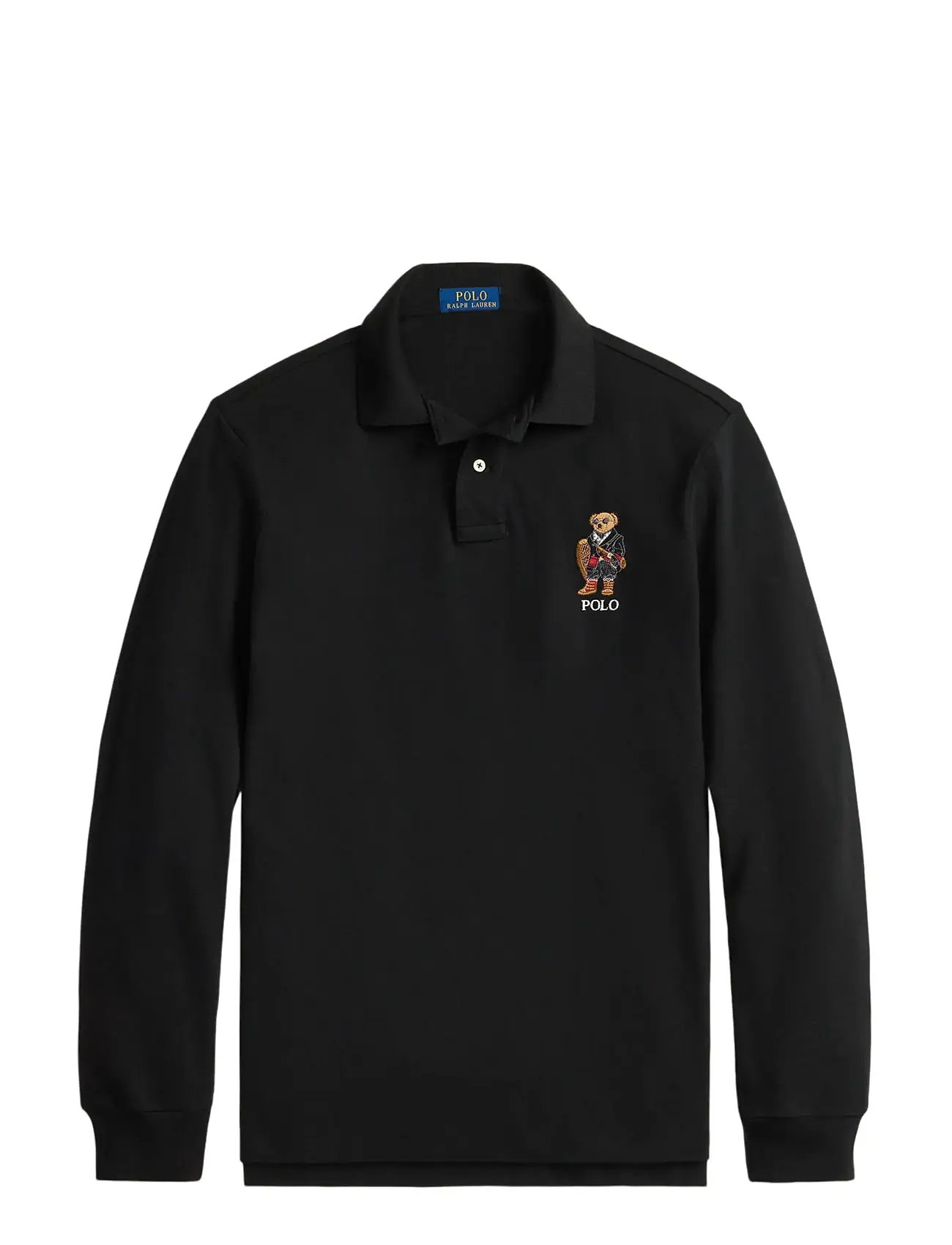 POLO RALPH LAUREN Klassisch Fit Polo Bear Mesh Polo Shirt Schwarz - XS - Herren