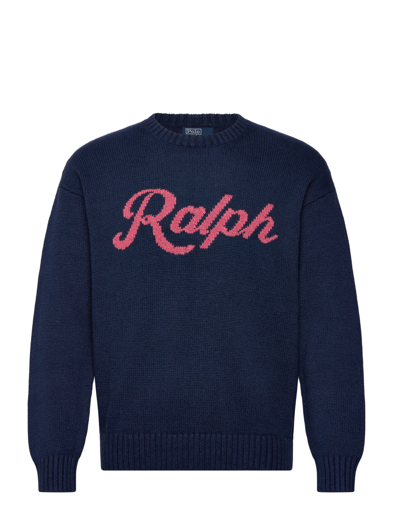 Polo Ralph Lauren The Ralph Logo Sweater, M, Navy, Strik > Runde Halse, Herre