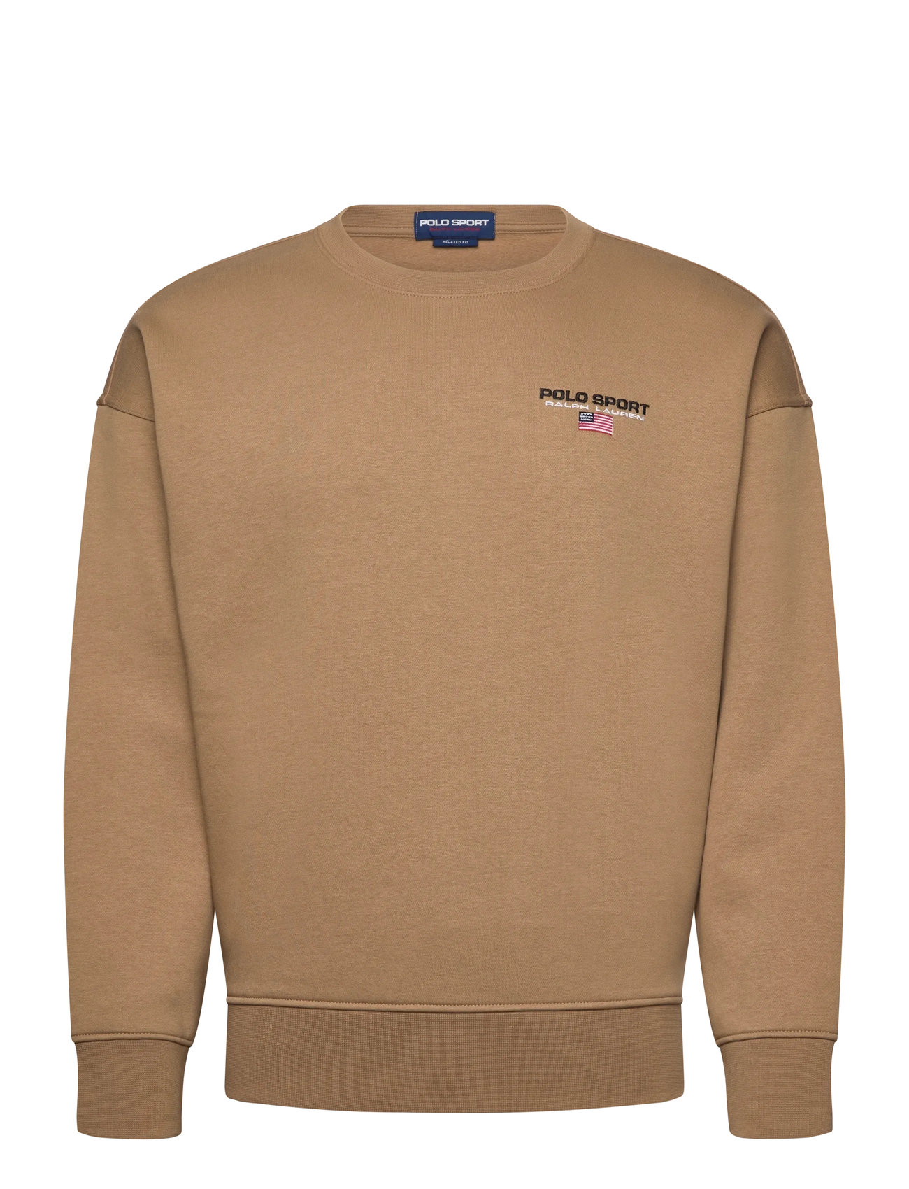 POLO RALPH LAUREN Relaxed Fit Polo Sport Fleece Sweatshirt Khaki - M - Herren