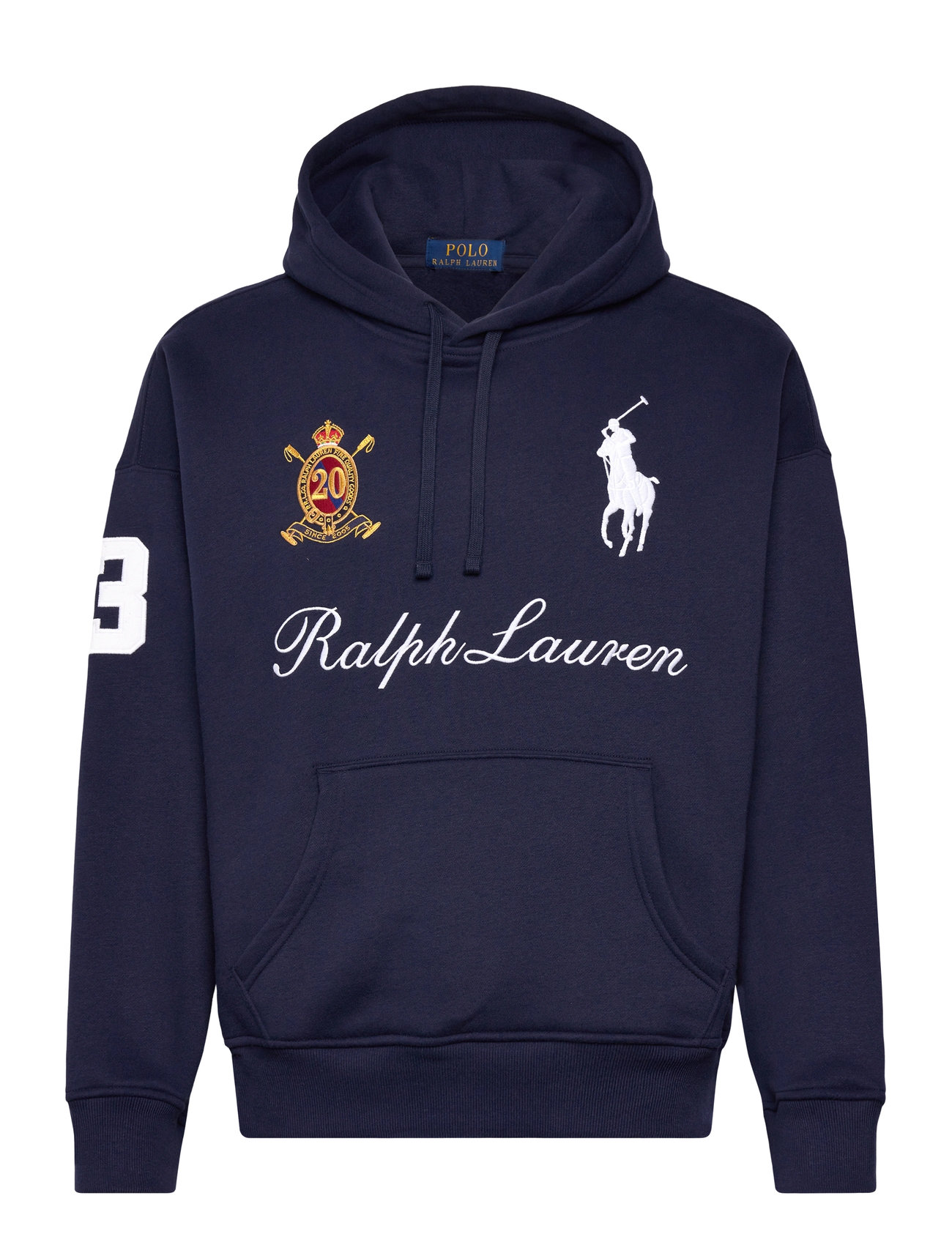 Polo Ralph Lauren Big Pony 20Th Anniversary Hoodie, M, Navy, Sweatshirts & Hættetrøjer > Hættetrøjer, Herre