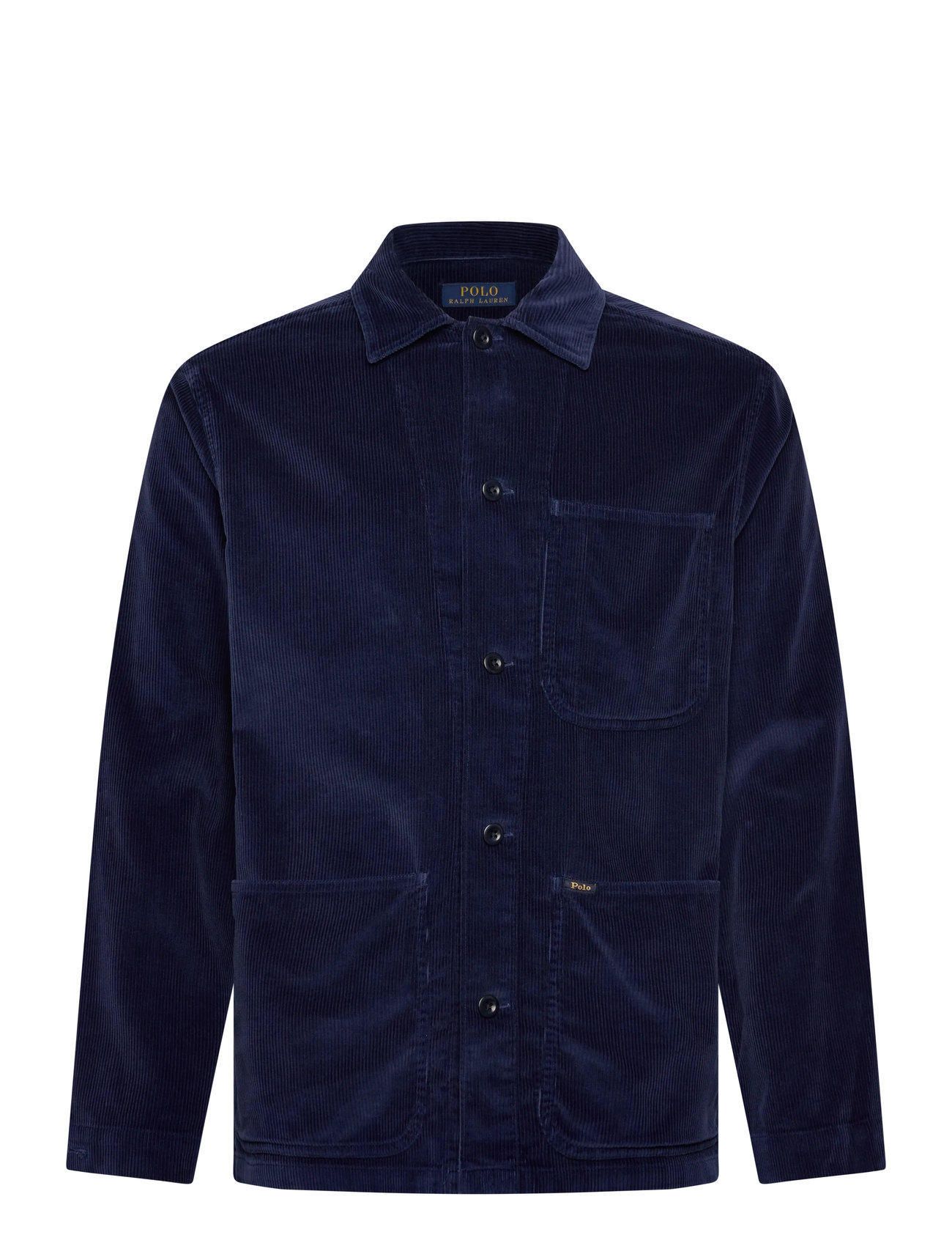 Polo Ralph Lauren Corduroy Utility Overshirt, XL, Navy, Overdele > Overtrøjer, Herre