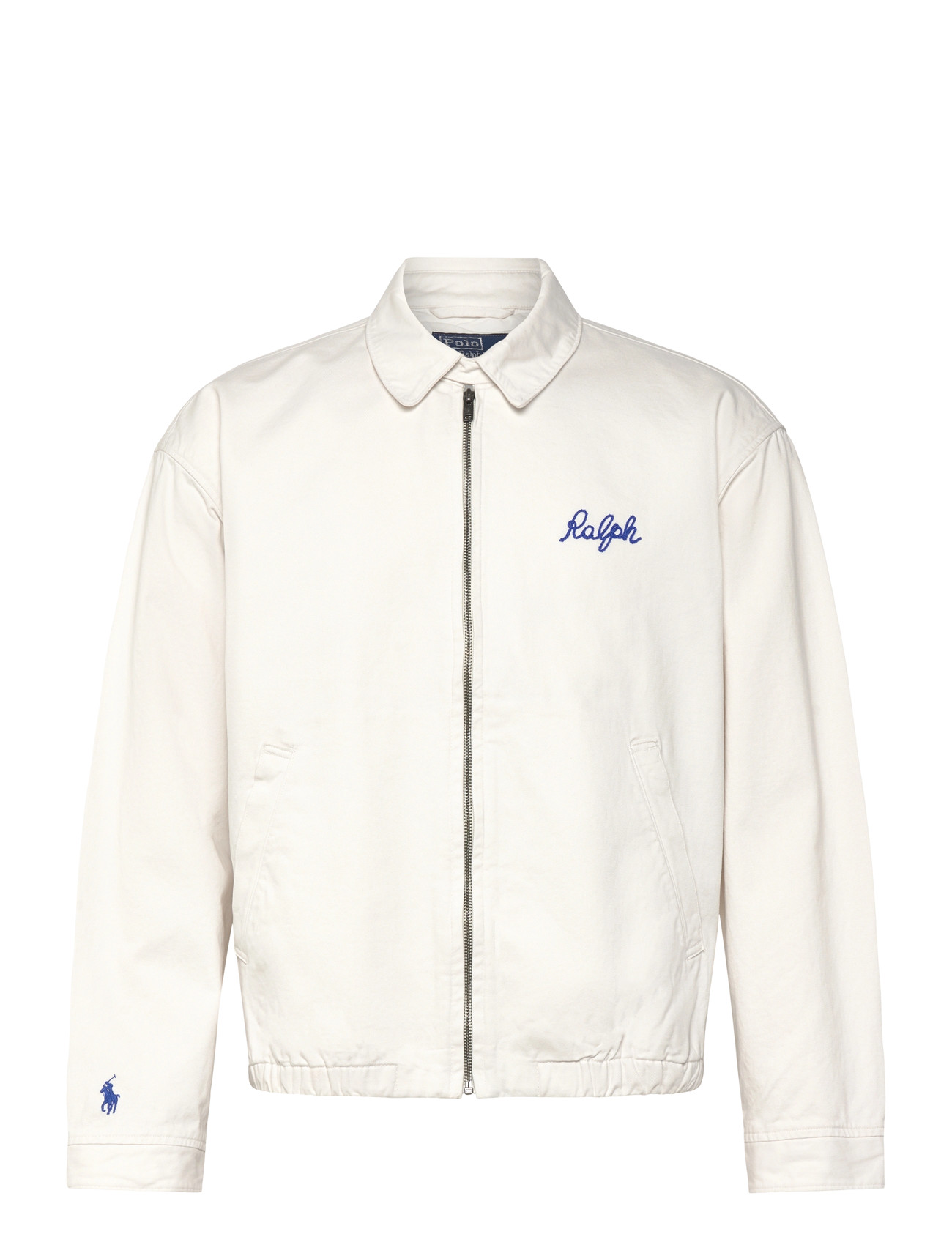 Polo Ralph Lauren The Big Cow-Embroidered Jacket, S, Cream, Jakker > Bomberjakker, Herre