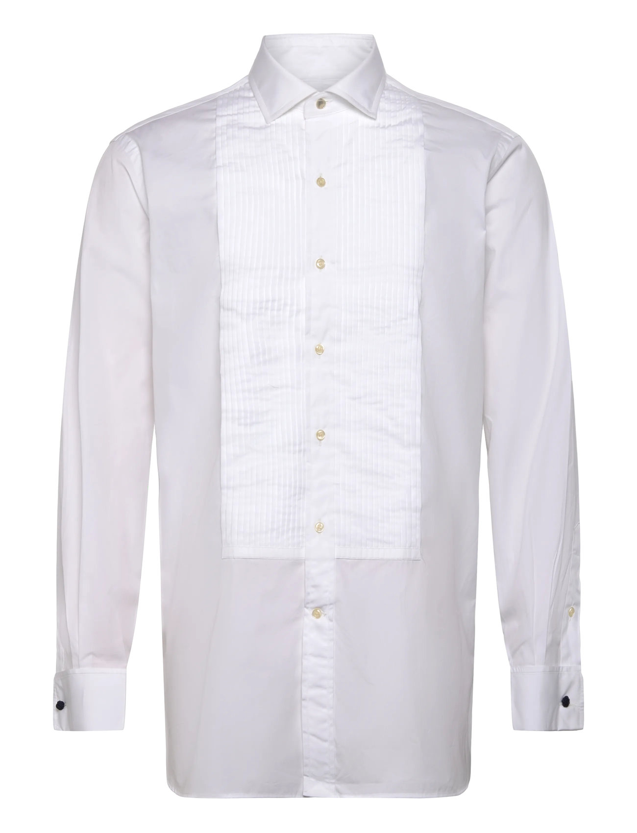 POLO RALPH LAUREN Klassisch Fit French Cuff Tuxedo Shirt Weiß - 44.5 - Herren