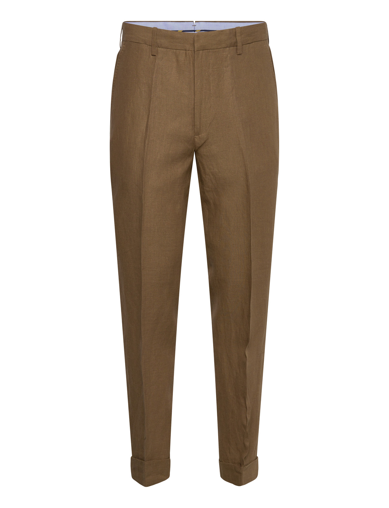 Polo Ralph Lauren Linen Suit Trouser, 34 x 32, Brown, Bukser > Bukser I Hør, Herre