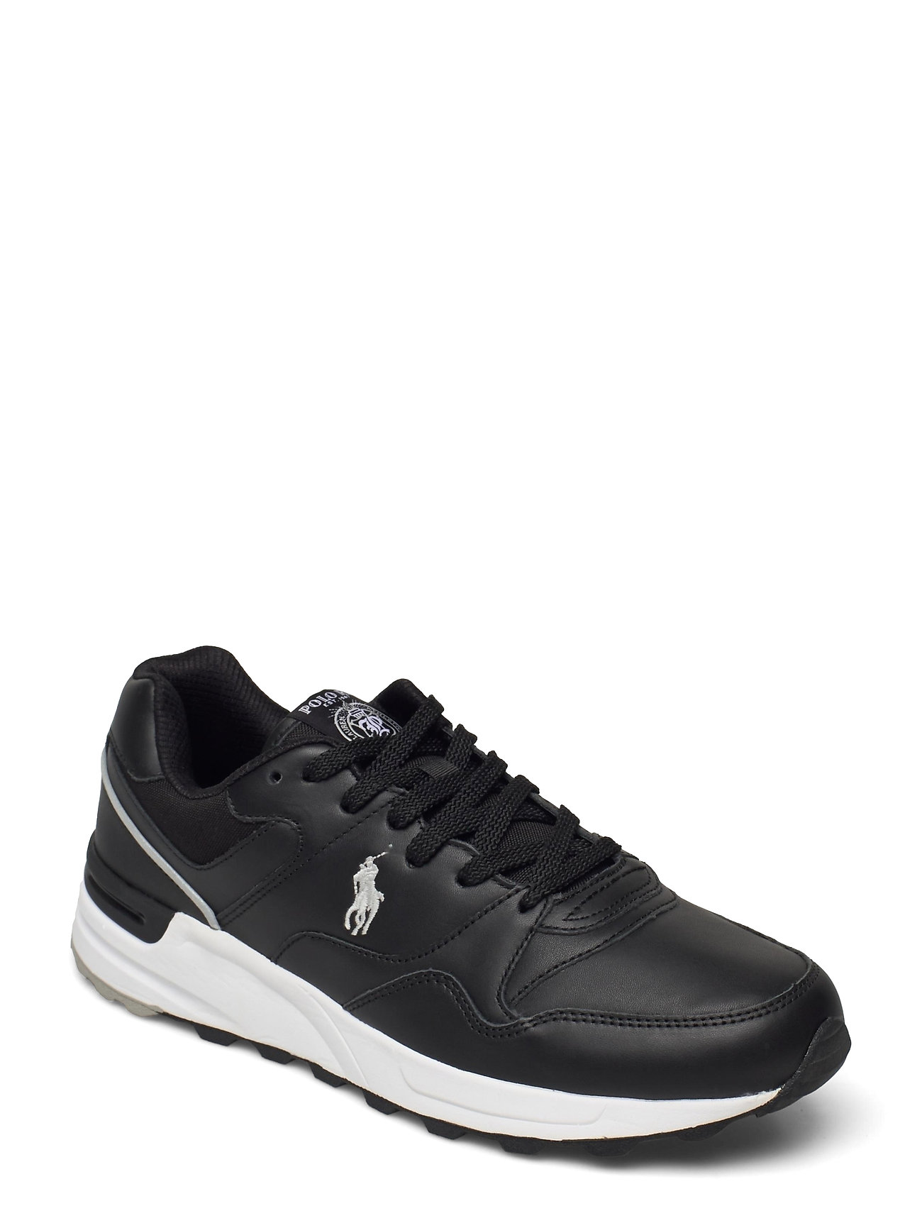 polo ralph lauren trackster 100 leather sneaker