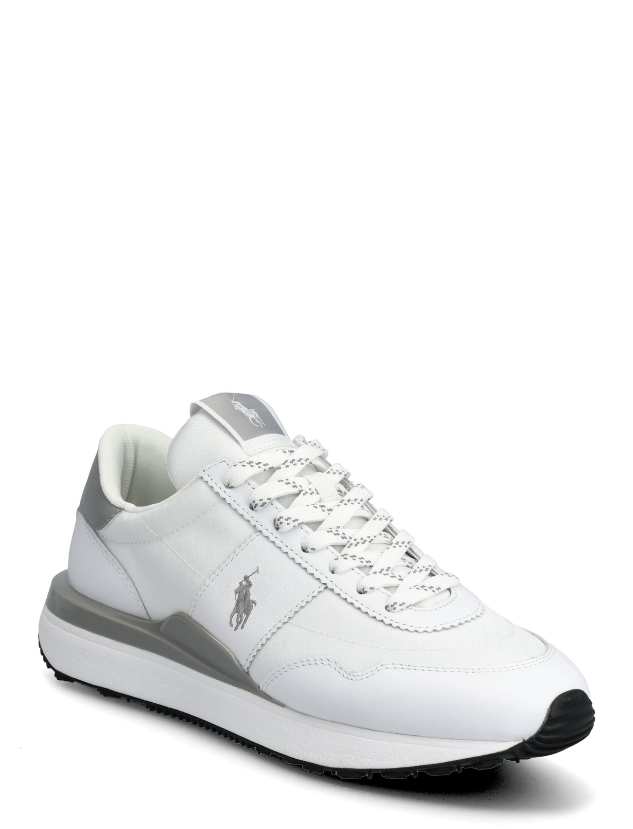 POLO RALPH LAUREN Train 89 Leder & Oxford Sneaker Weiß - 46 - Herren