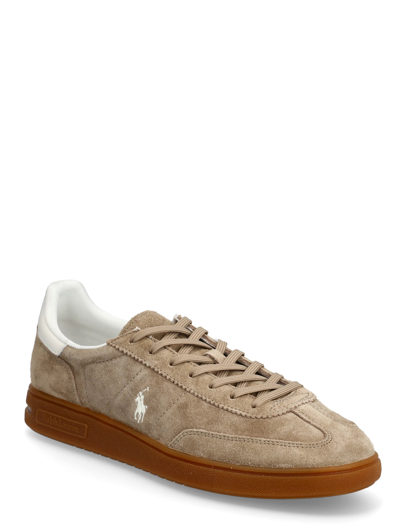 Polo Ralph Lauren Bedford Suede Sneaker, 46, Brown, Sneakers > Sneakers Med Lav Top, Herre