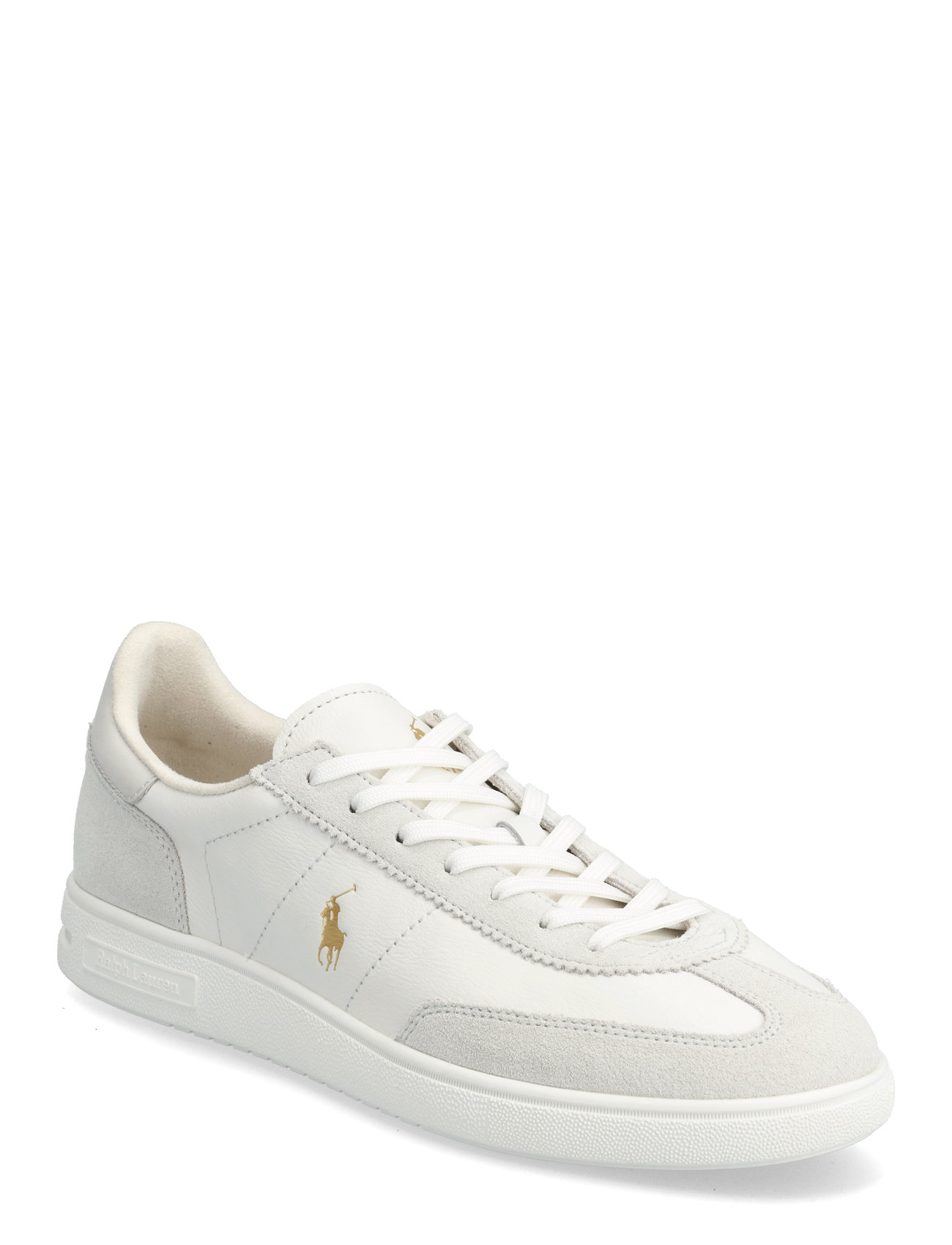 Polo Ralph Lauren Bedford Leather-Suede Sneaker, 45, Sneakers > Sneakers Med Lav Top, Herre