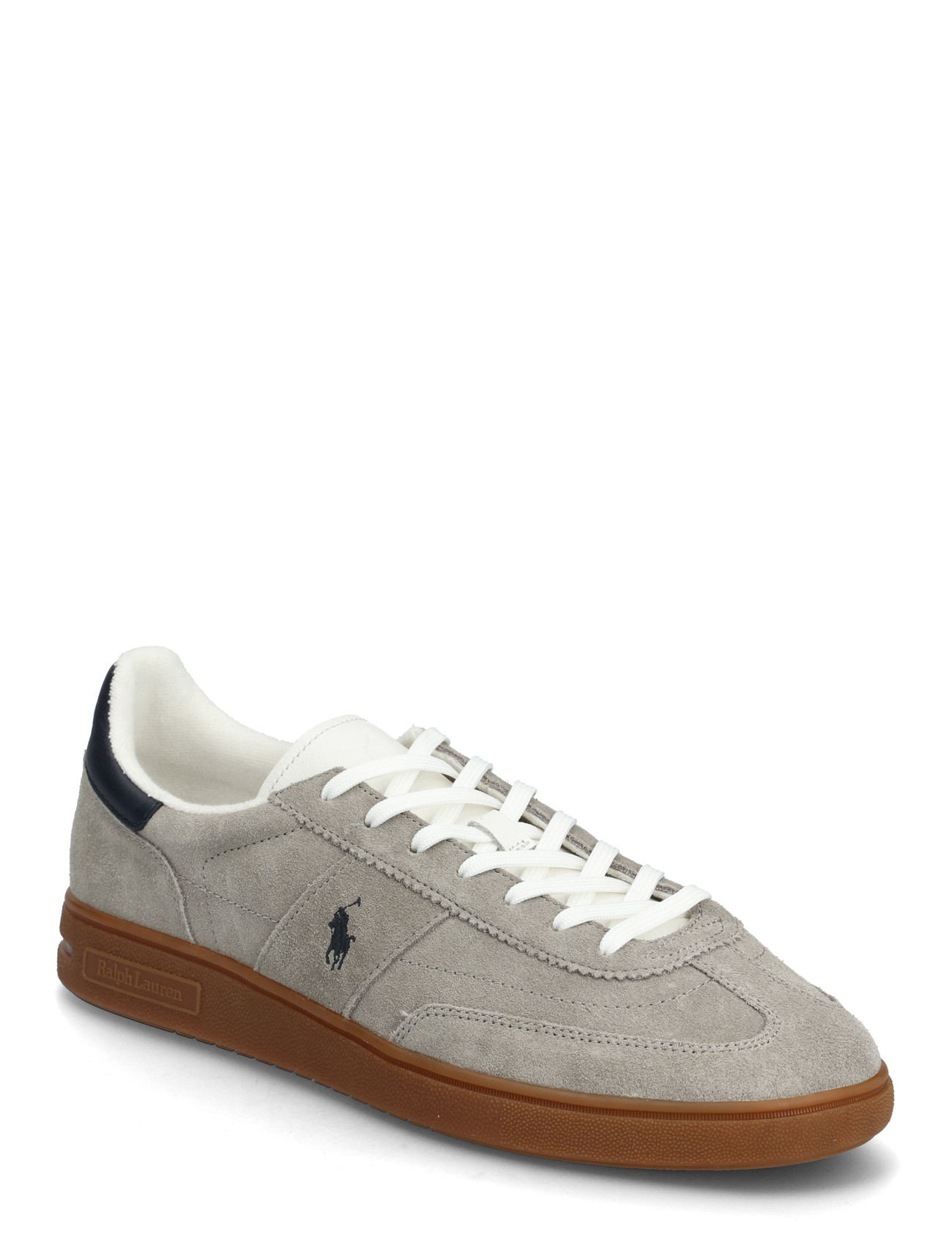 Polo Ralph Lauren Bedford Suede Sneaker, 45, Grey, Sneakers > Sneakers Med Lav Top, Herre
