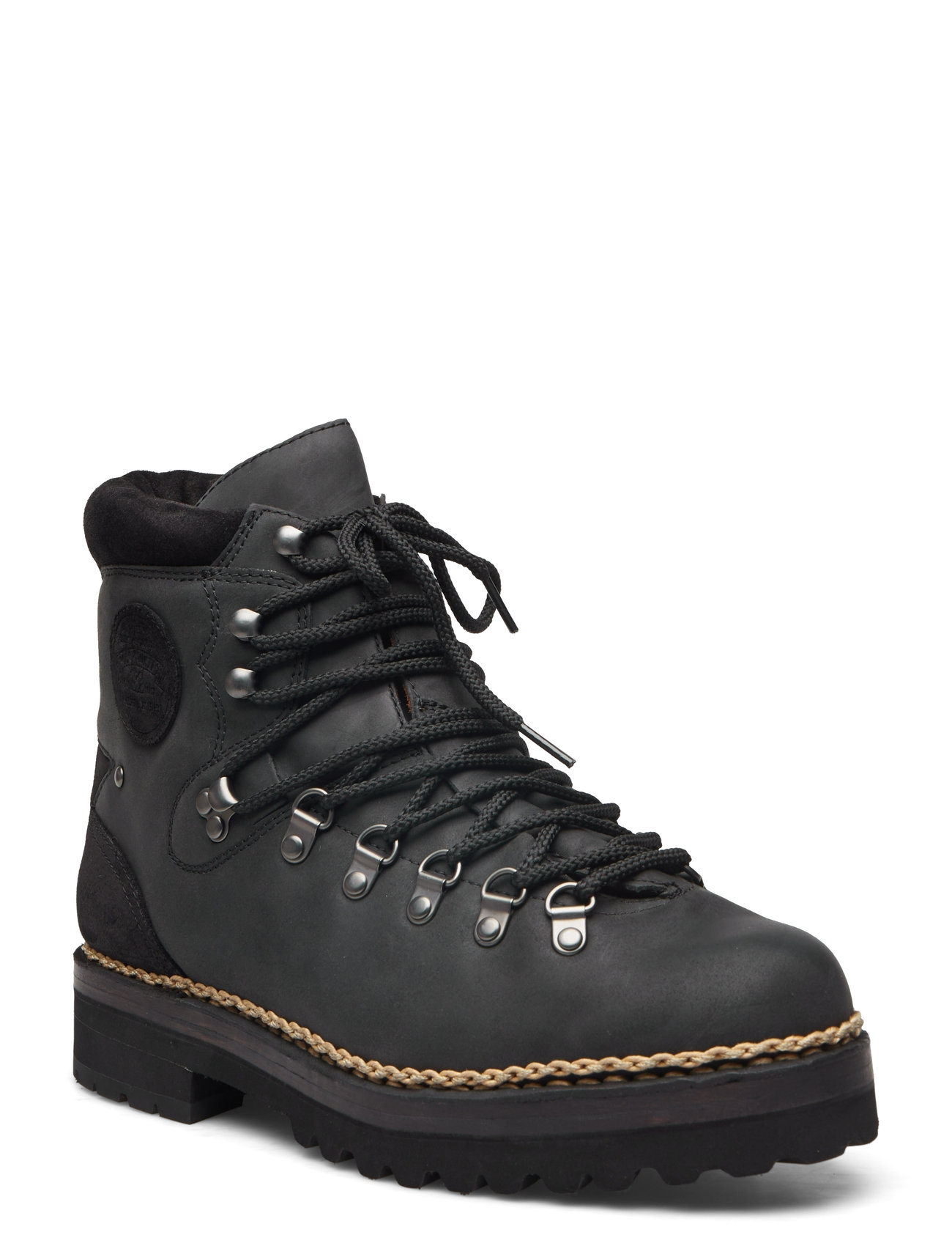 Alpine Leather-Suede Trail Boot Shoes Boots Winter Boots Black Polo Ralph Lauren