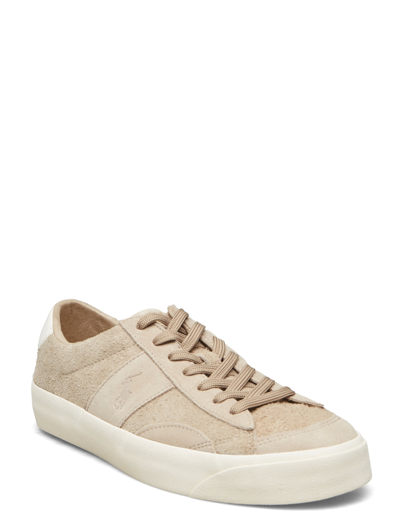 Polo Ralph Lauren Hairy Suede Sayer Sport Sk Ltl Milkshake Beige Boozt Com