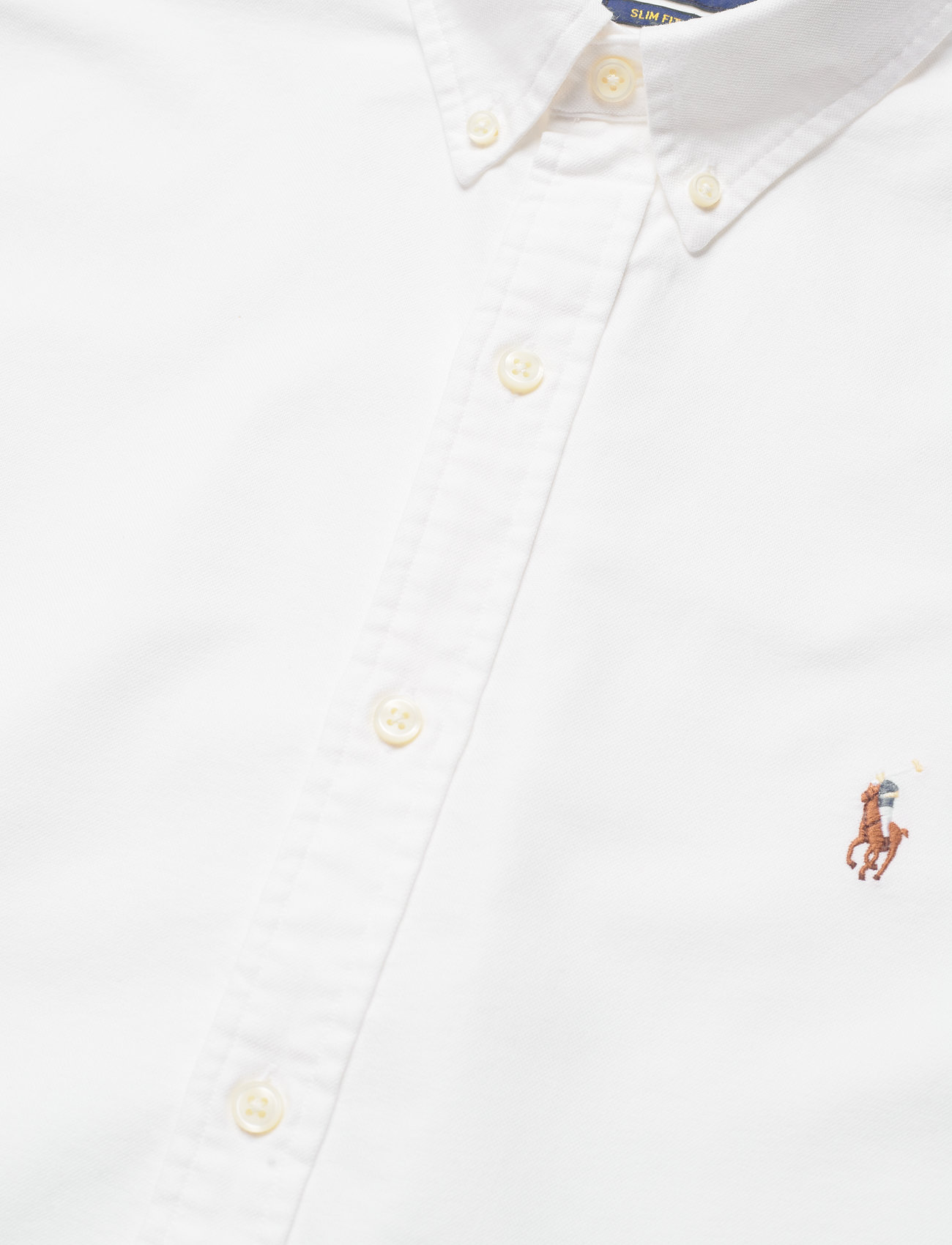 Slim Cotton Fit Oxford Lauren ShirtwhitePolo Ralph D9IE2H